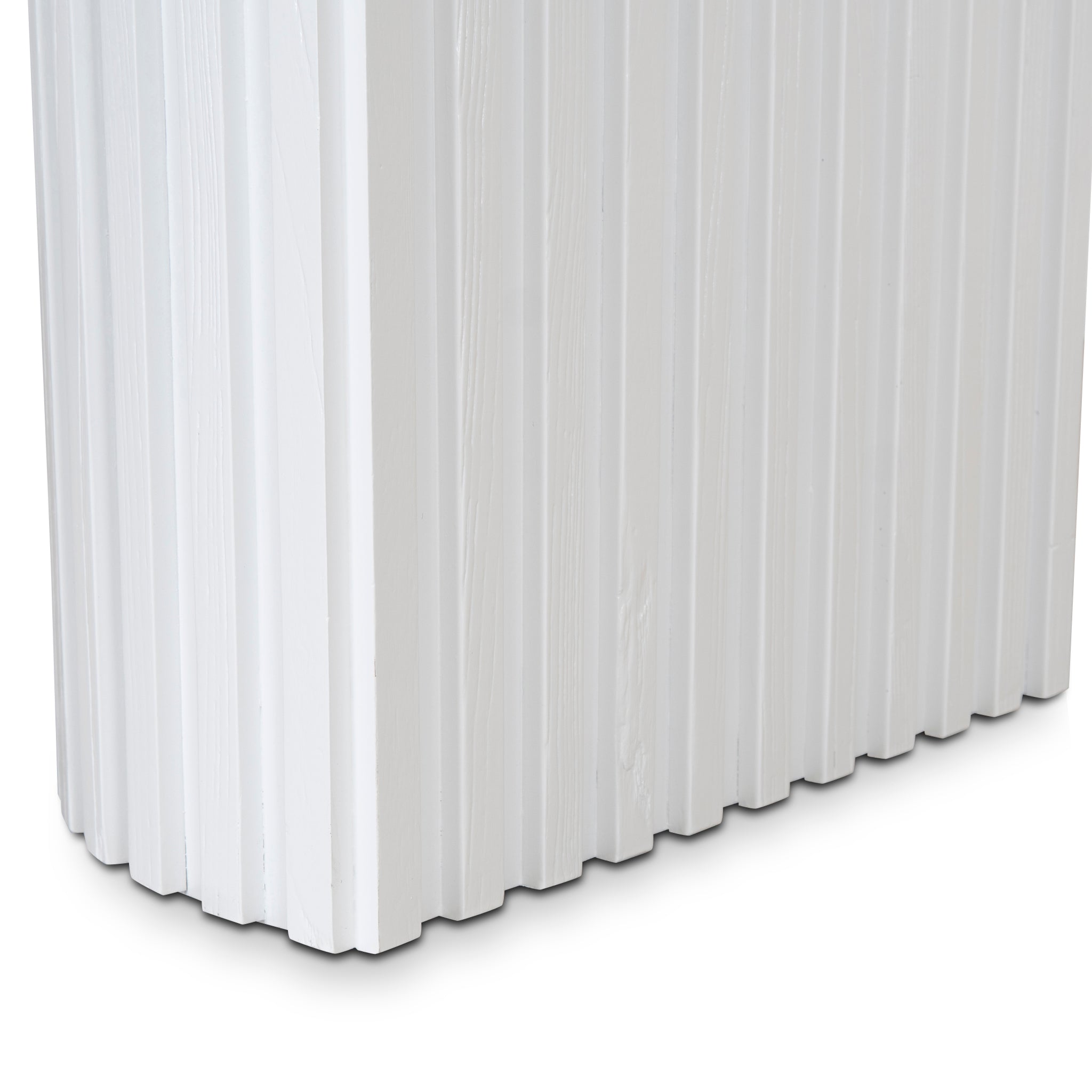 CDT10034-NI 1.5m Marble Console Table - White