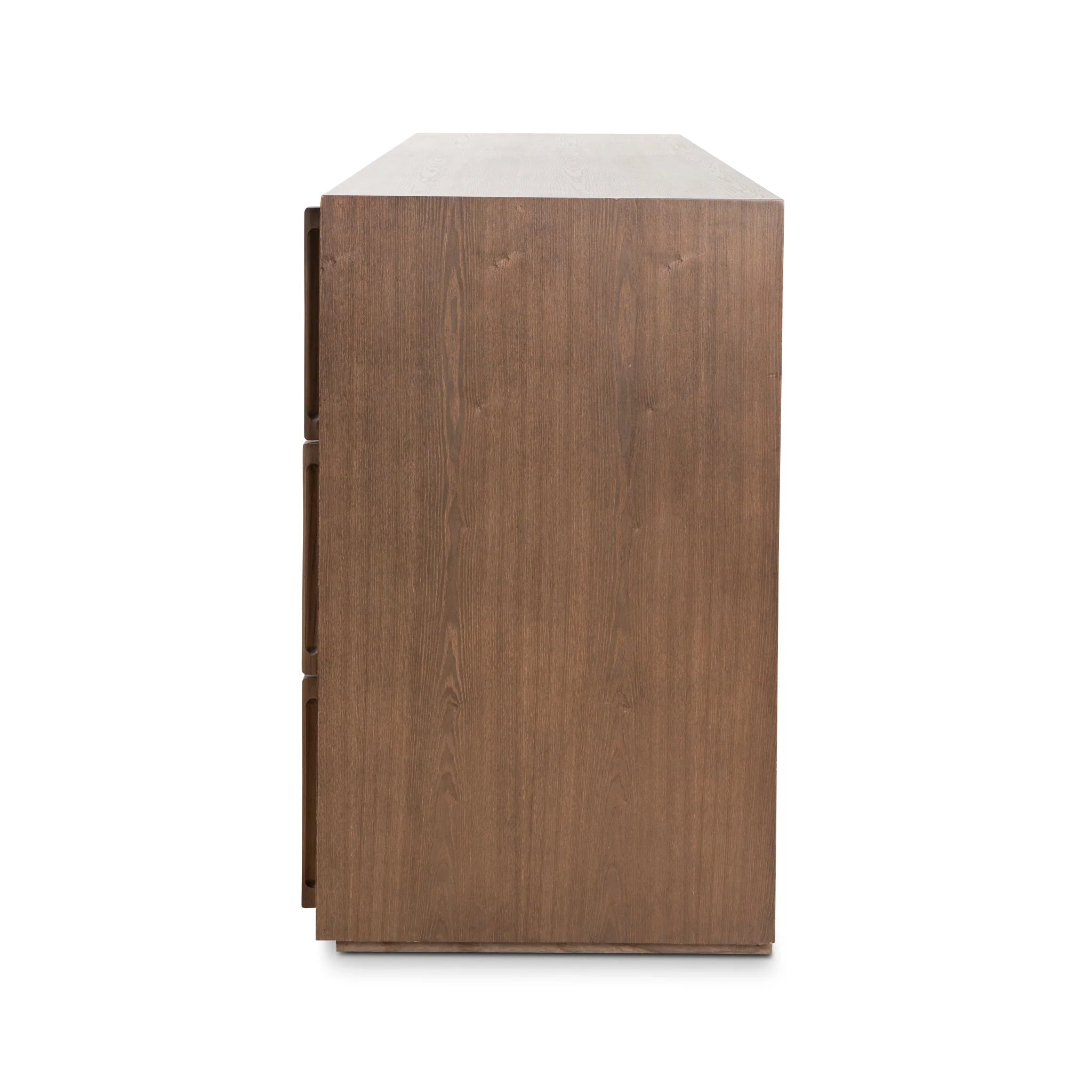 Penuro 6 Drawer Wooden Chest - Walnut