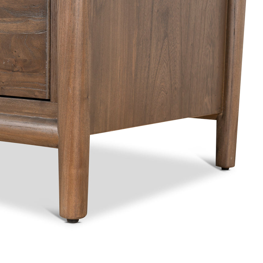 6 Drawer Wooden Chest - Walnut