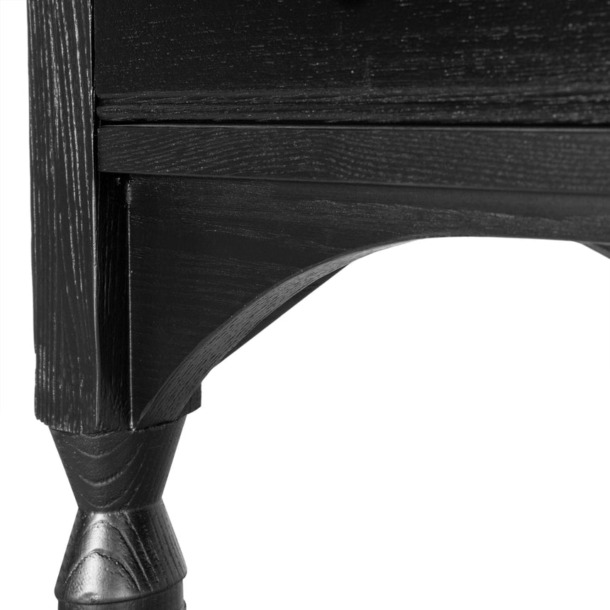 1.45m Console Table - Black