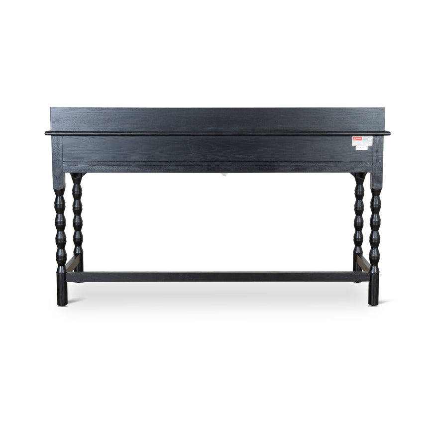 1.45m Console Table - Black