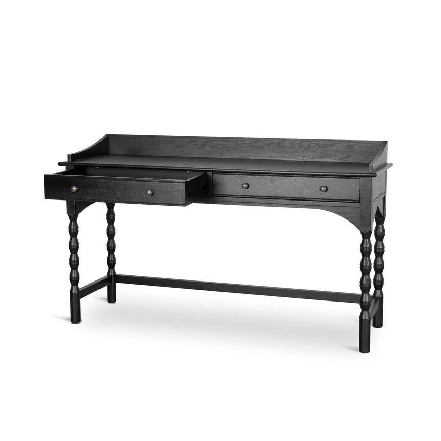 1.45m Console Table - Black