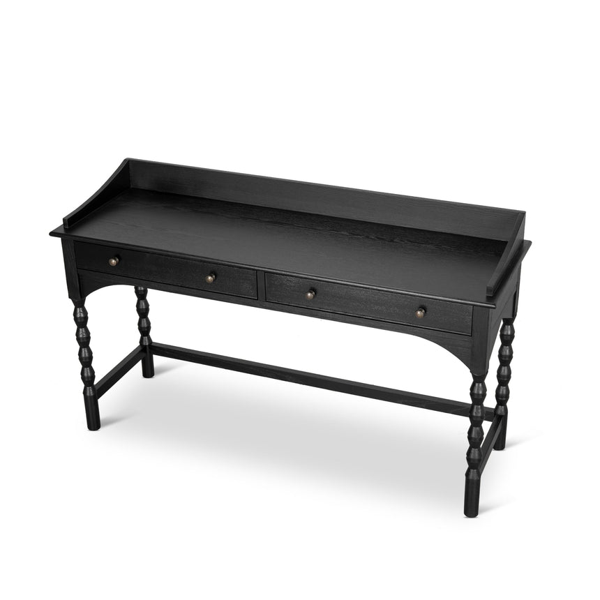 1.45m Console Table - Black