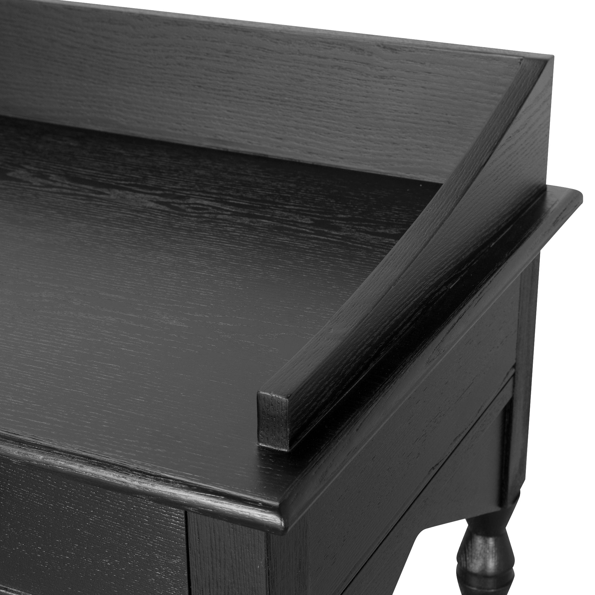 1.45m Console Table - Black - image 10