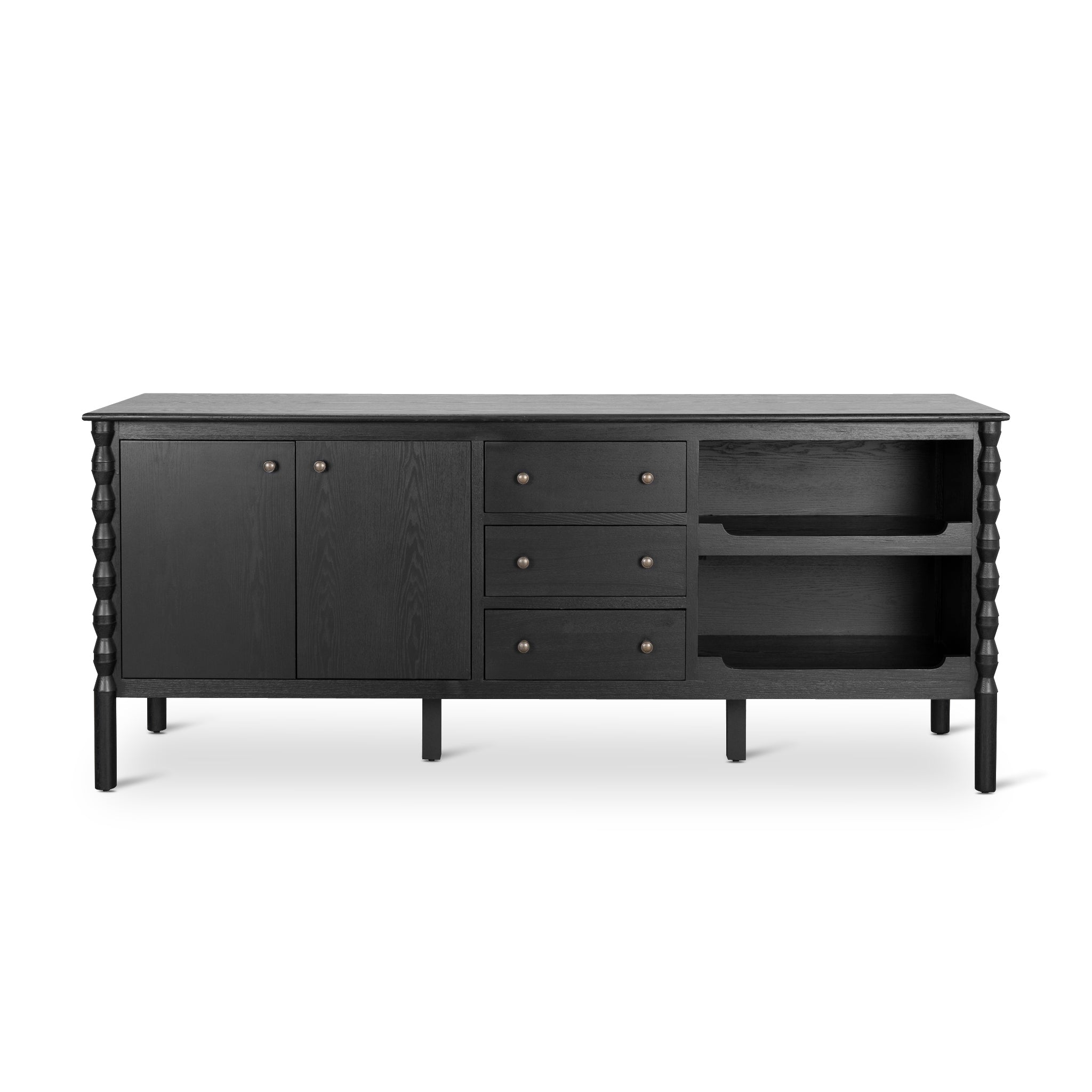 1.9m Sideboard - Black