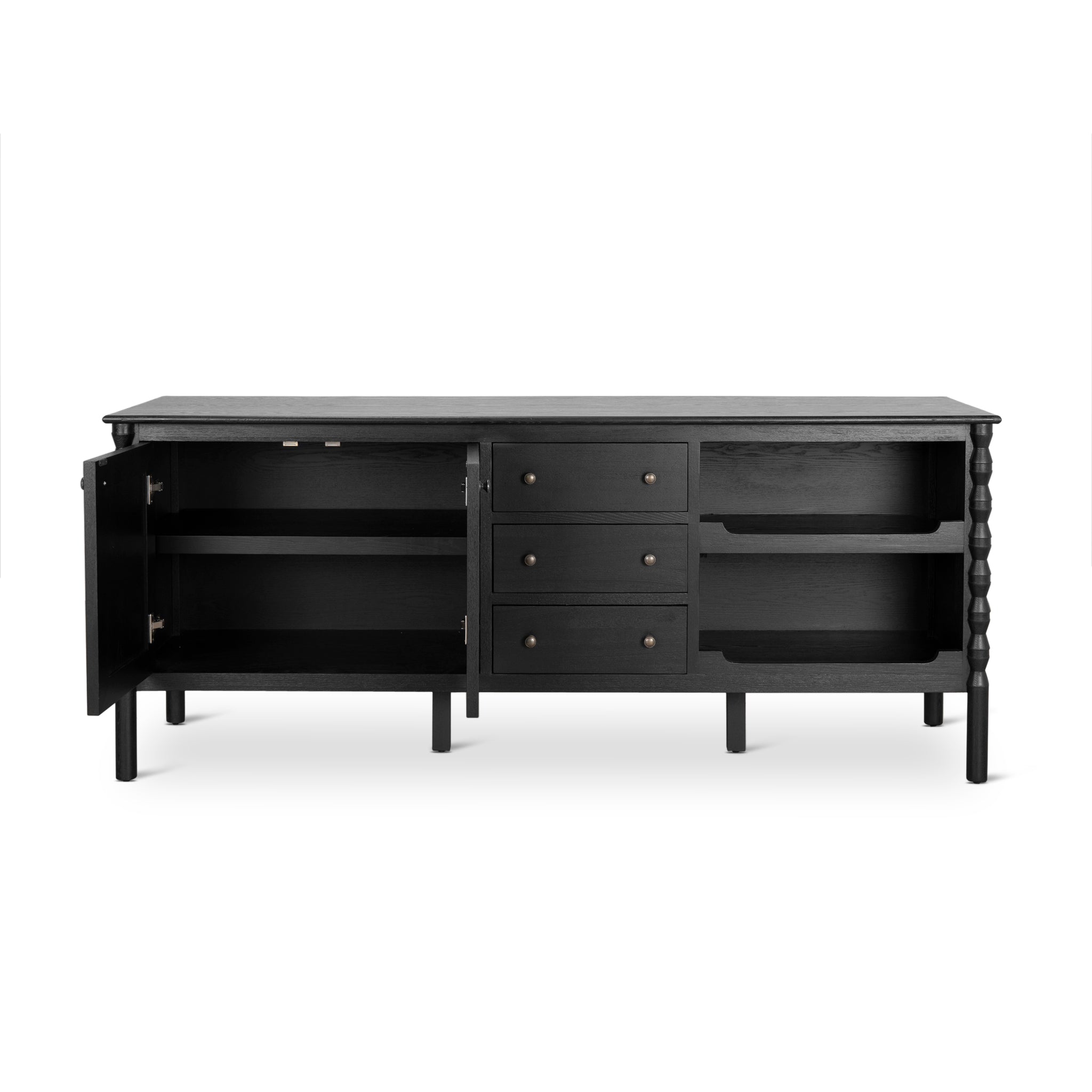 1.9m Sideboard - Black