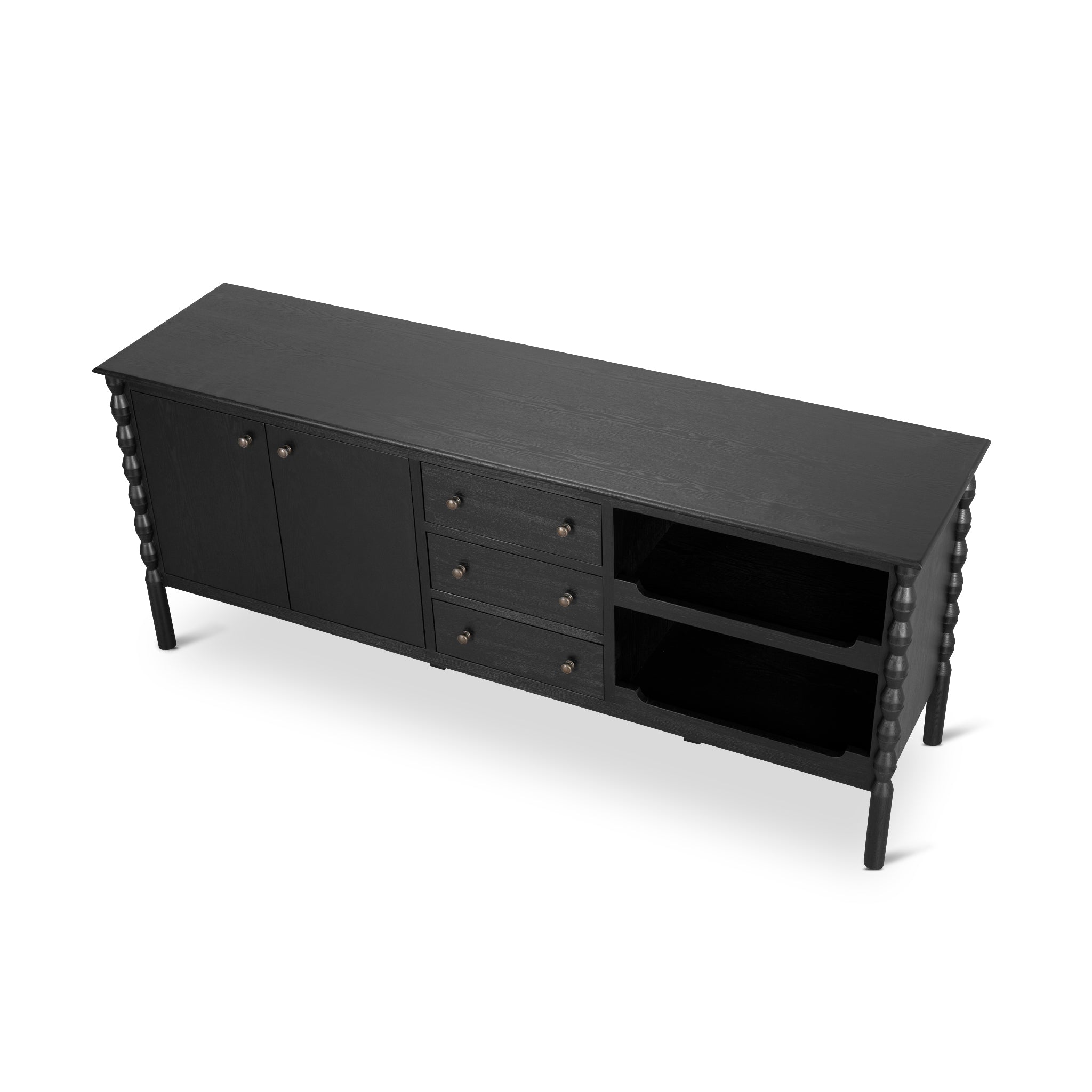 1.9m Sideboard - Black