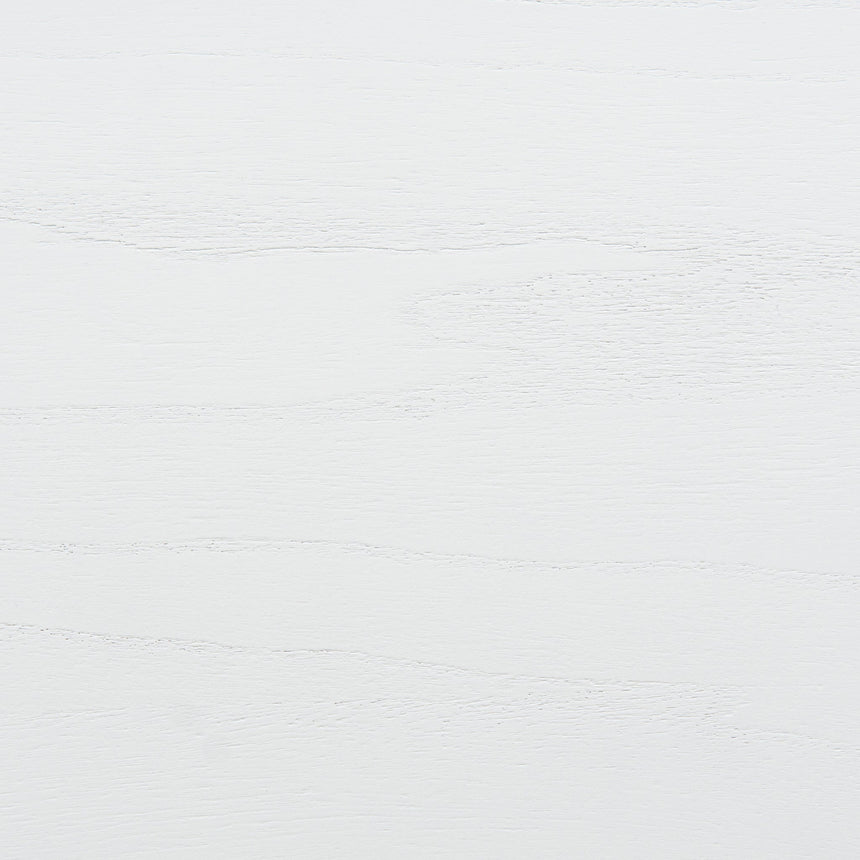 1.9m New Elm Console Table - Full White