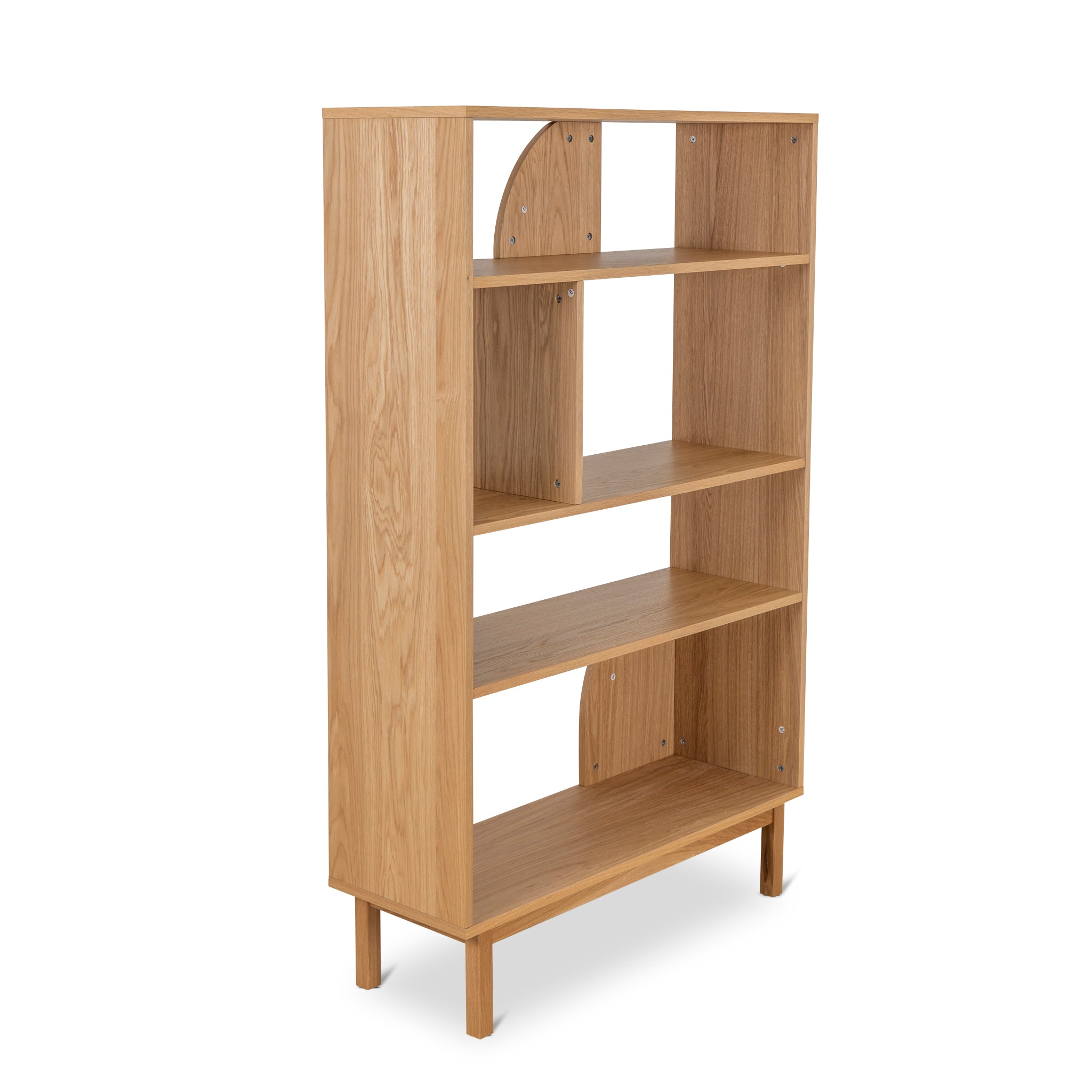 CDT10066-KD 1.6m (H) Book Shelf - Natural