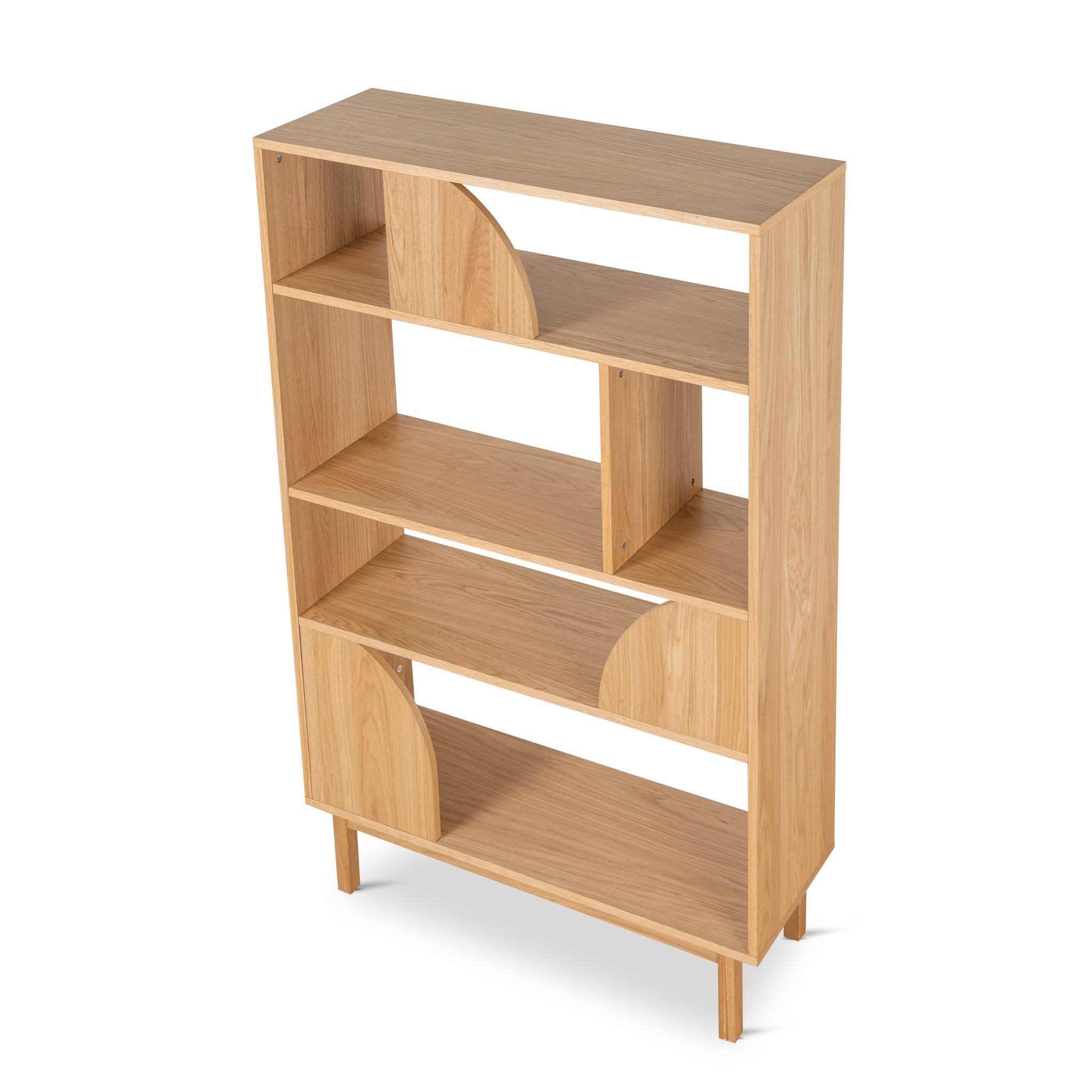 CDT10066-KD 1.6m (H) Book Shelf - Natural