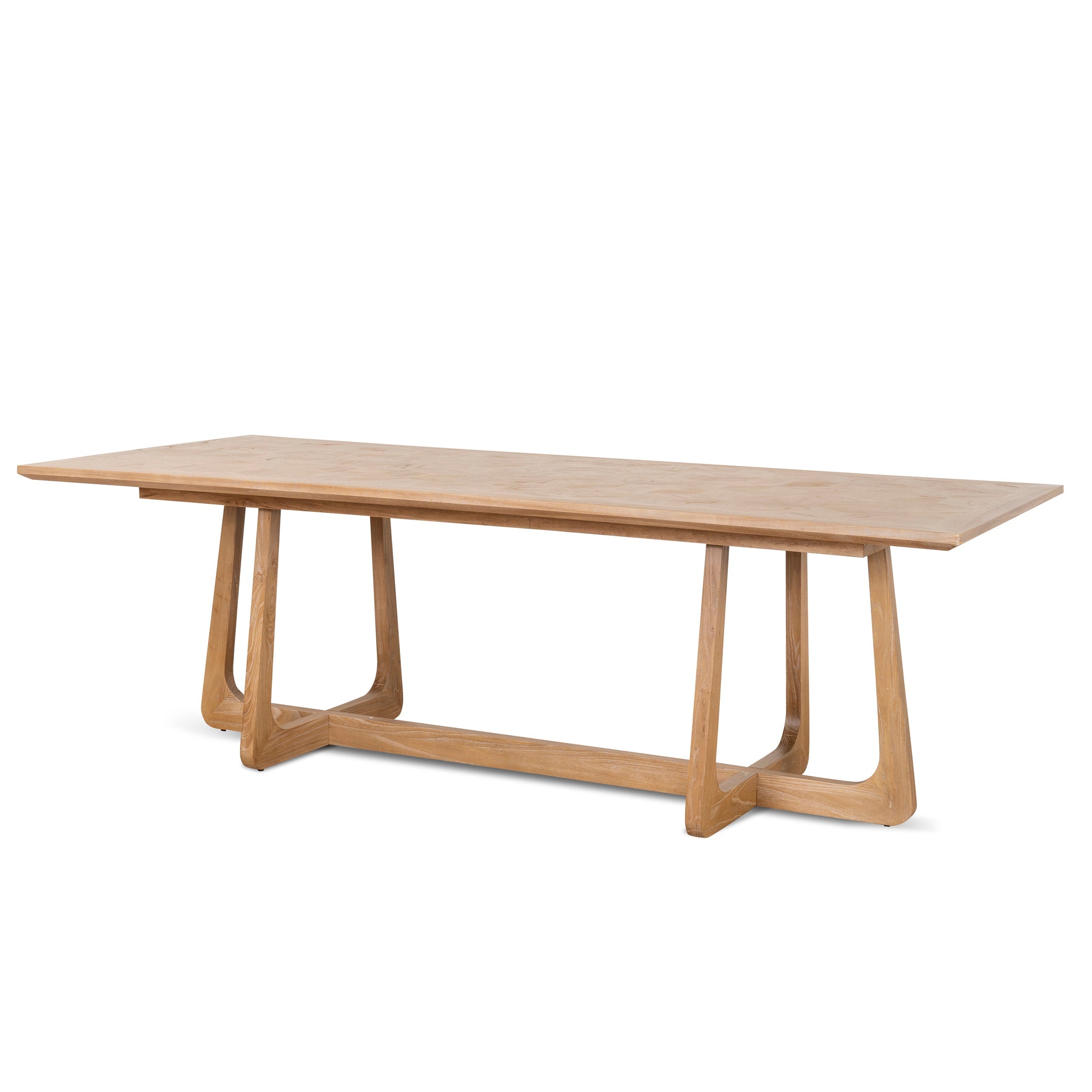 2.4m Oak Dining Table - Natural