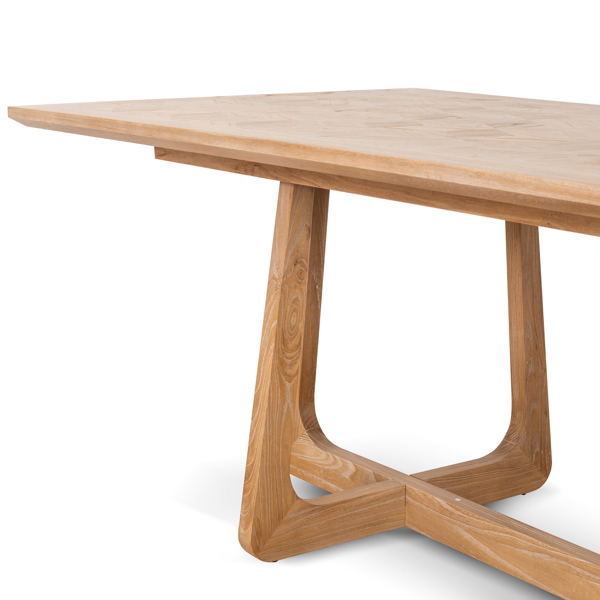 2.4m Oak Dining Table - Natural