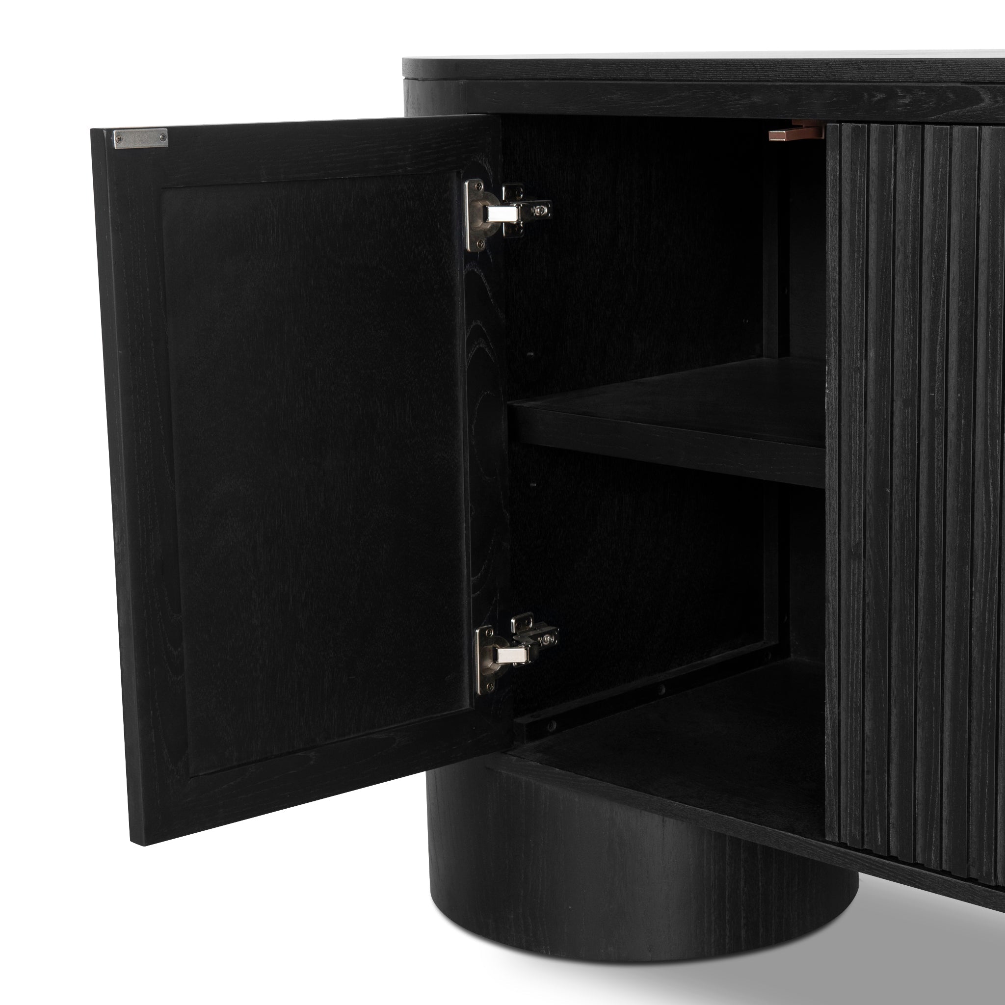 Velero 1.68m Sideboard - Full Black