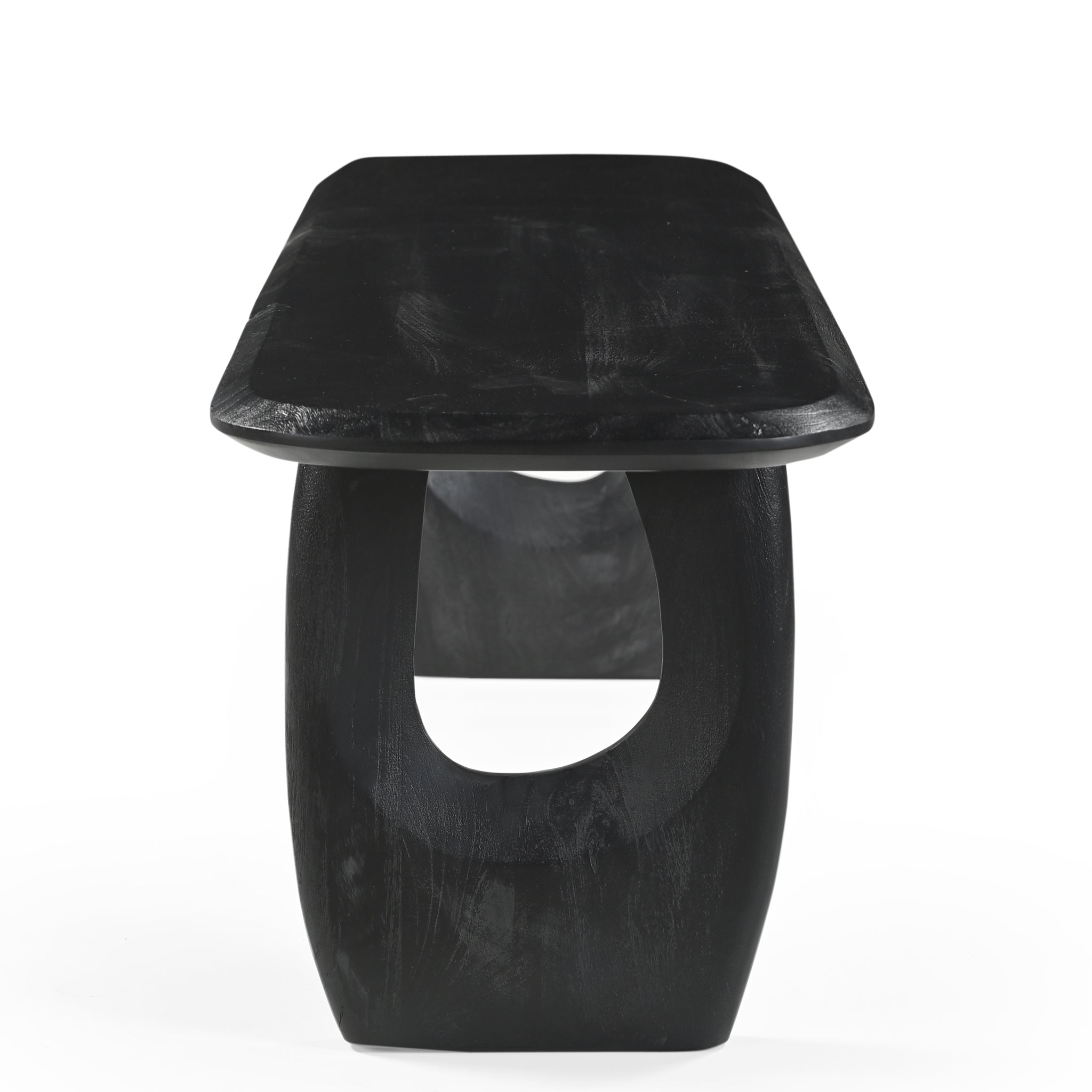 1.3m Console Table - Full Black