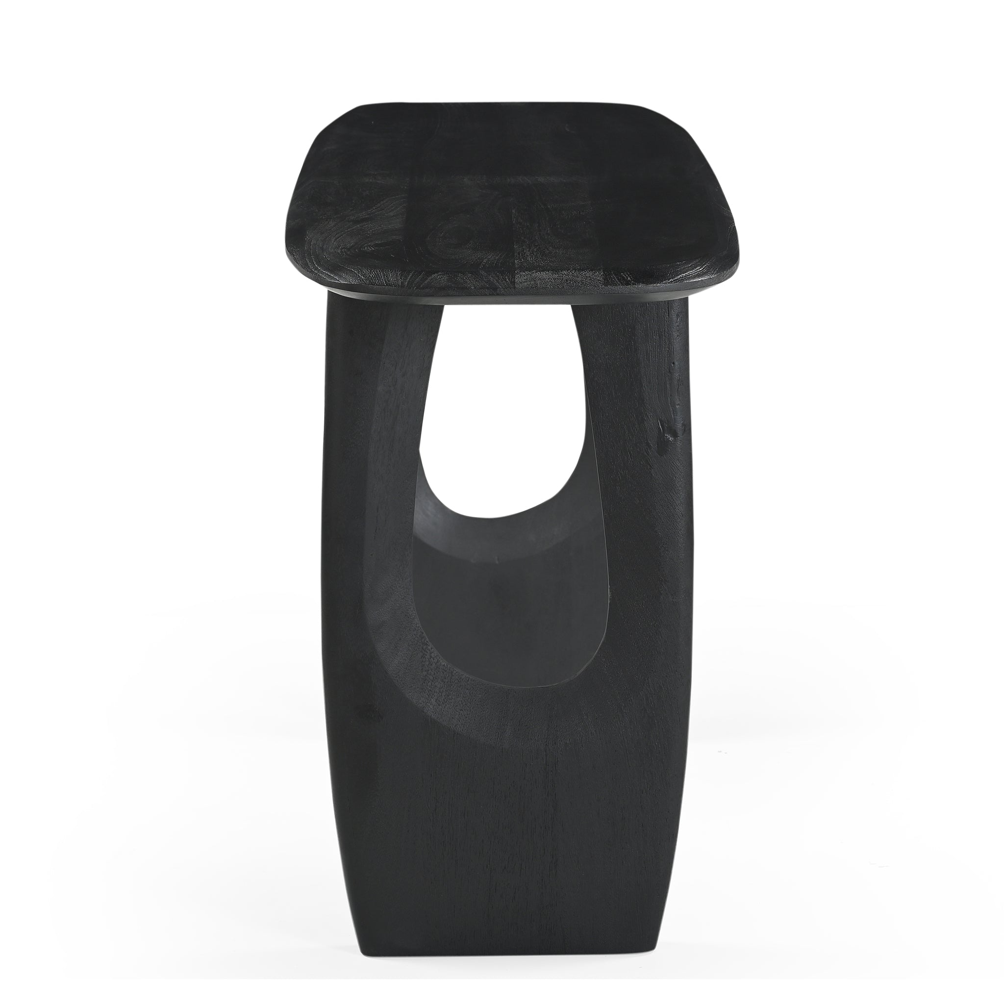 1.3m Console Table - Full Black