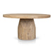 Showcasing Colora 1.5m Round Dining Table - Natural DT10233-NA Dining Table by Calibre Furniturs