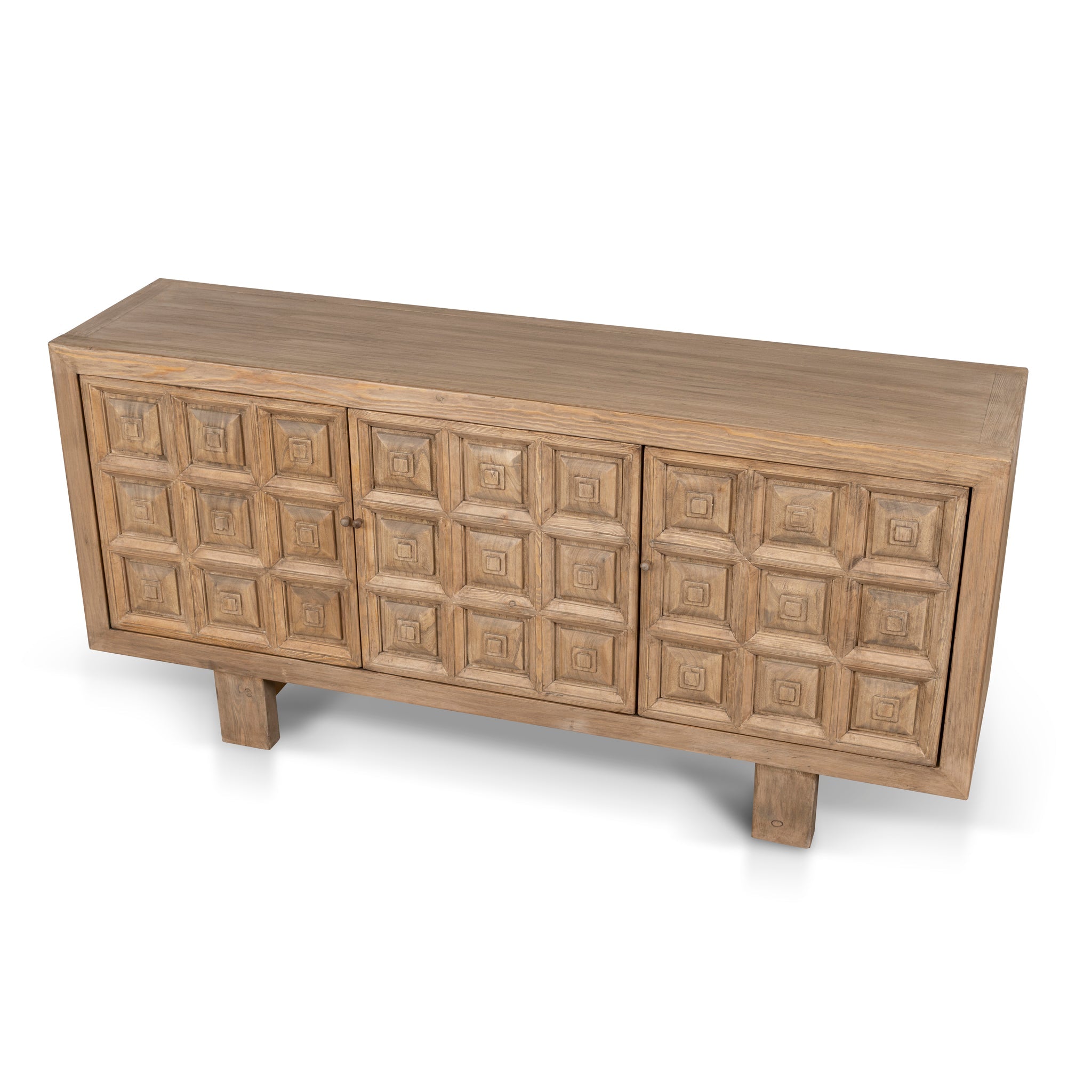 CDT10235-NA 1.83m Elm Sideboard Unit - Natural
