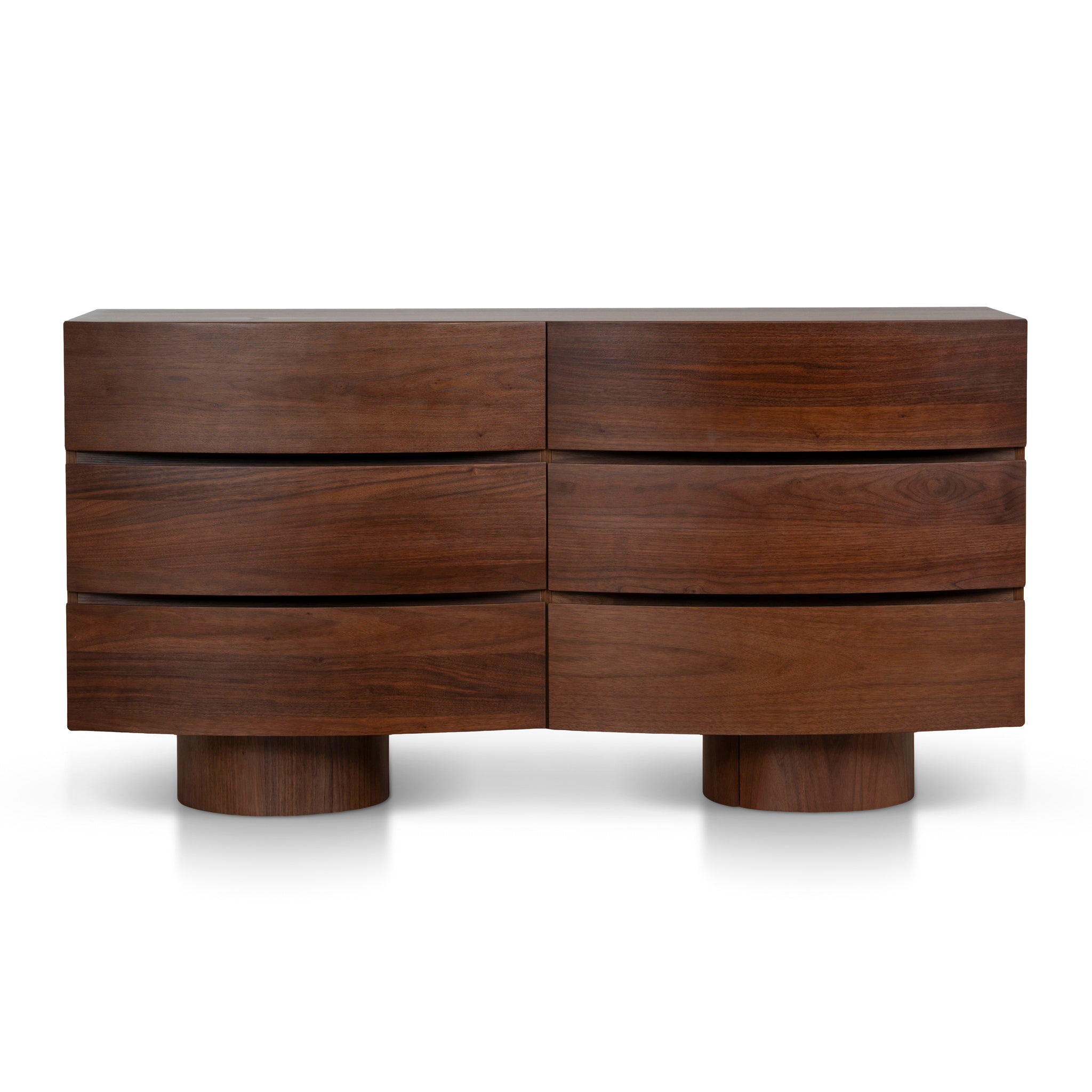 CDT10246-IG 1.4m Chest of Drawer - Walnut