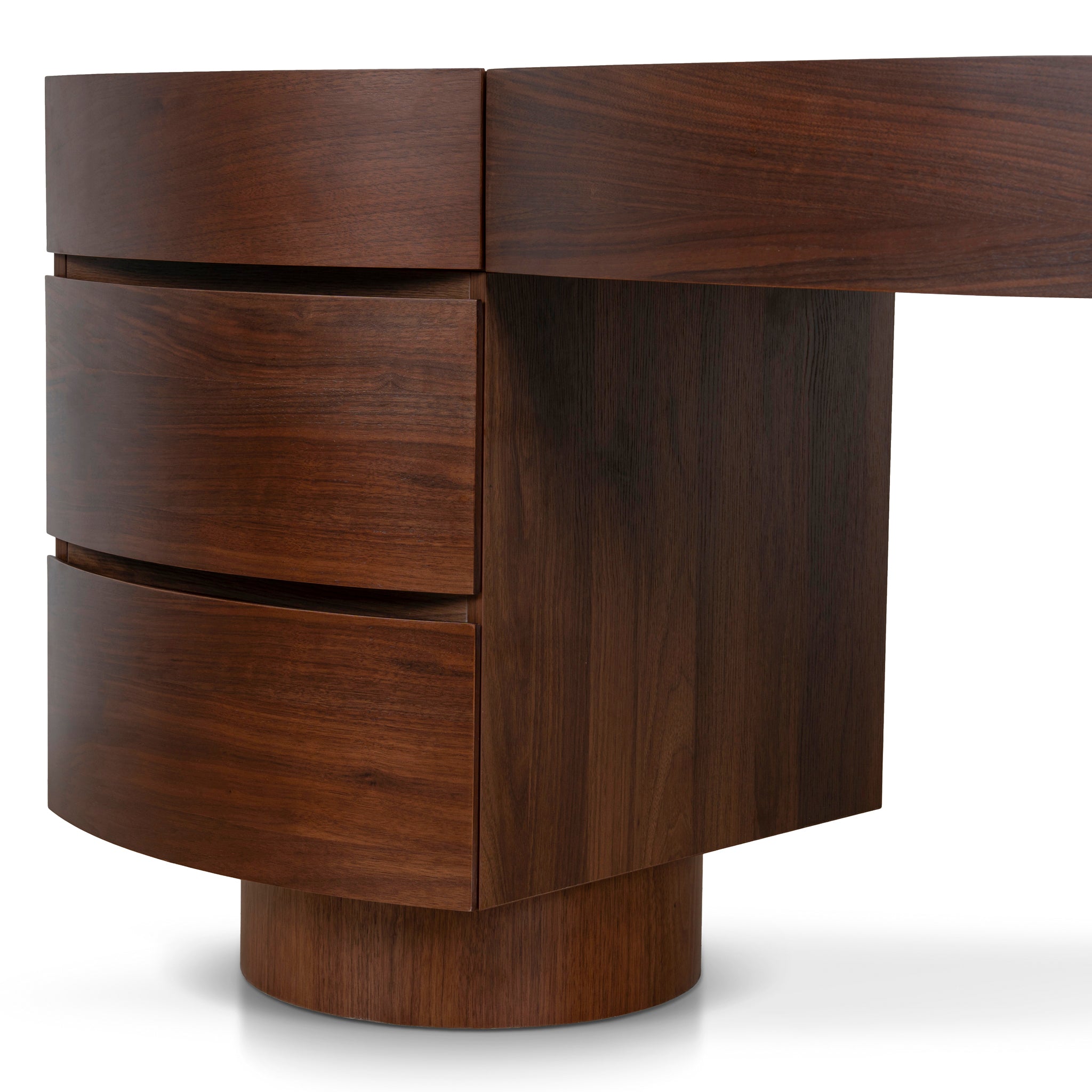 CDT10247-IG 1.72m Home Office Desk - Walnut