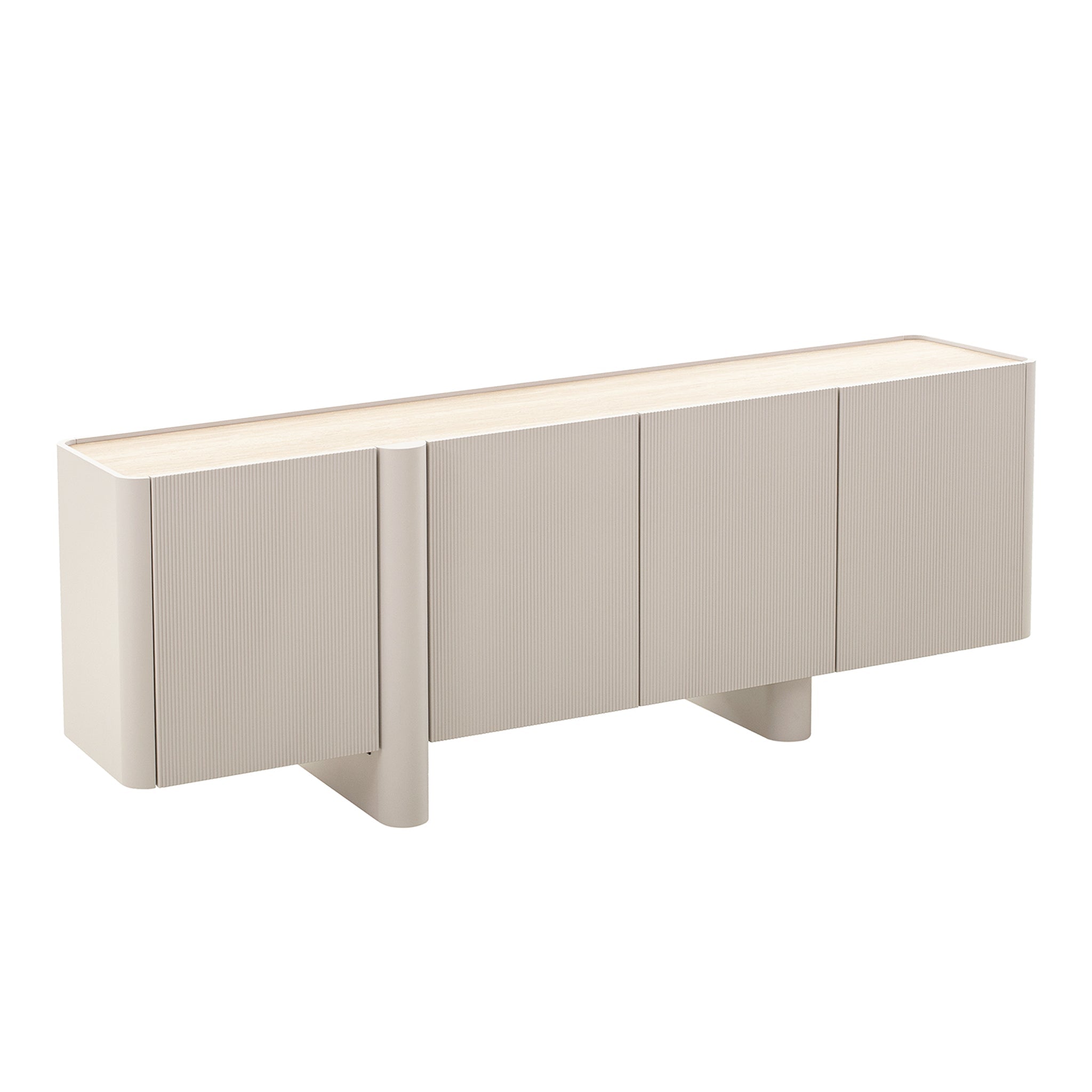 CDT10254-IG 2m Sideboard Unit - Warm Grey
