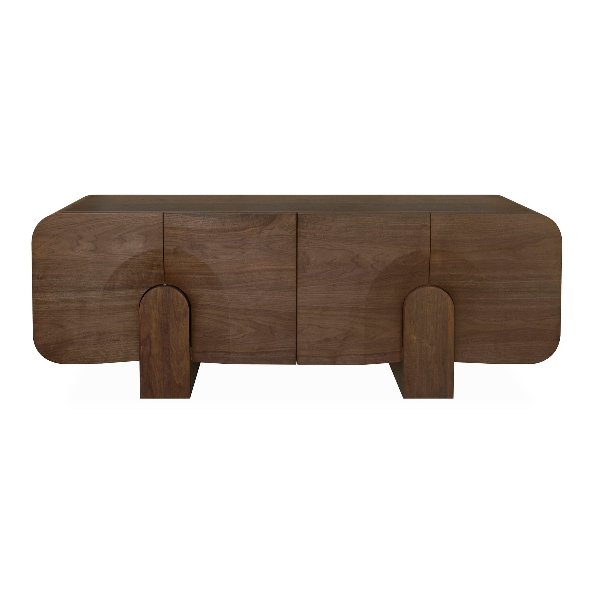 Fredrik 2.1m Buffet Unit - Light Walnut