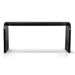 1.7m Console Table - Textured Espresso Black - image 2