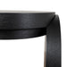 1.7m Console Table - Textured Espresso Black - image 7