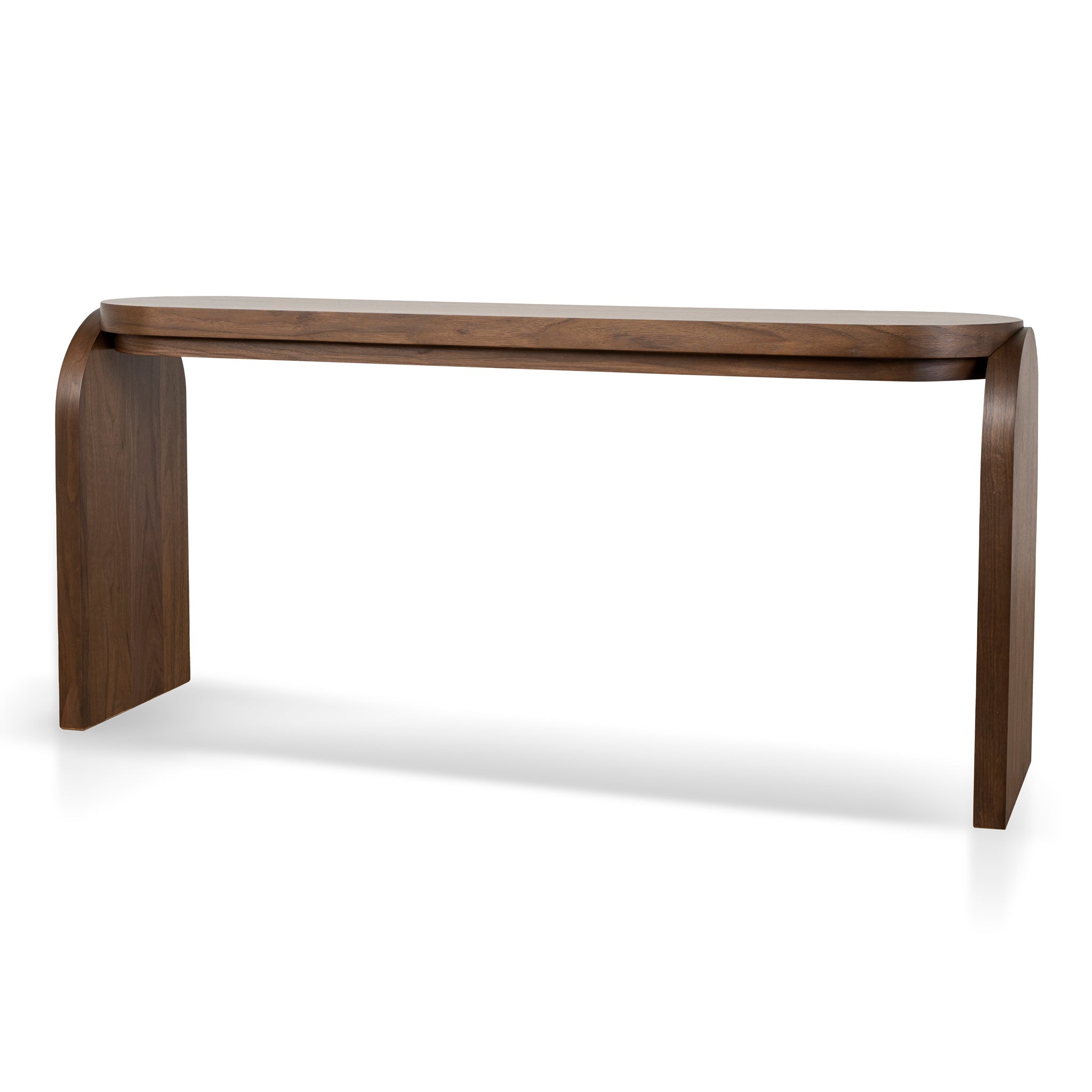 1.7m Console Table - Light Walnut