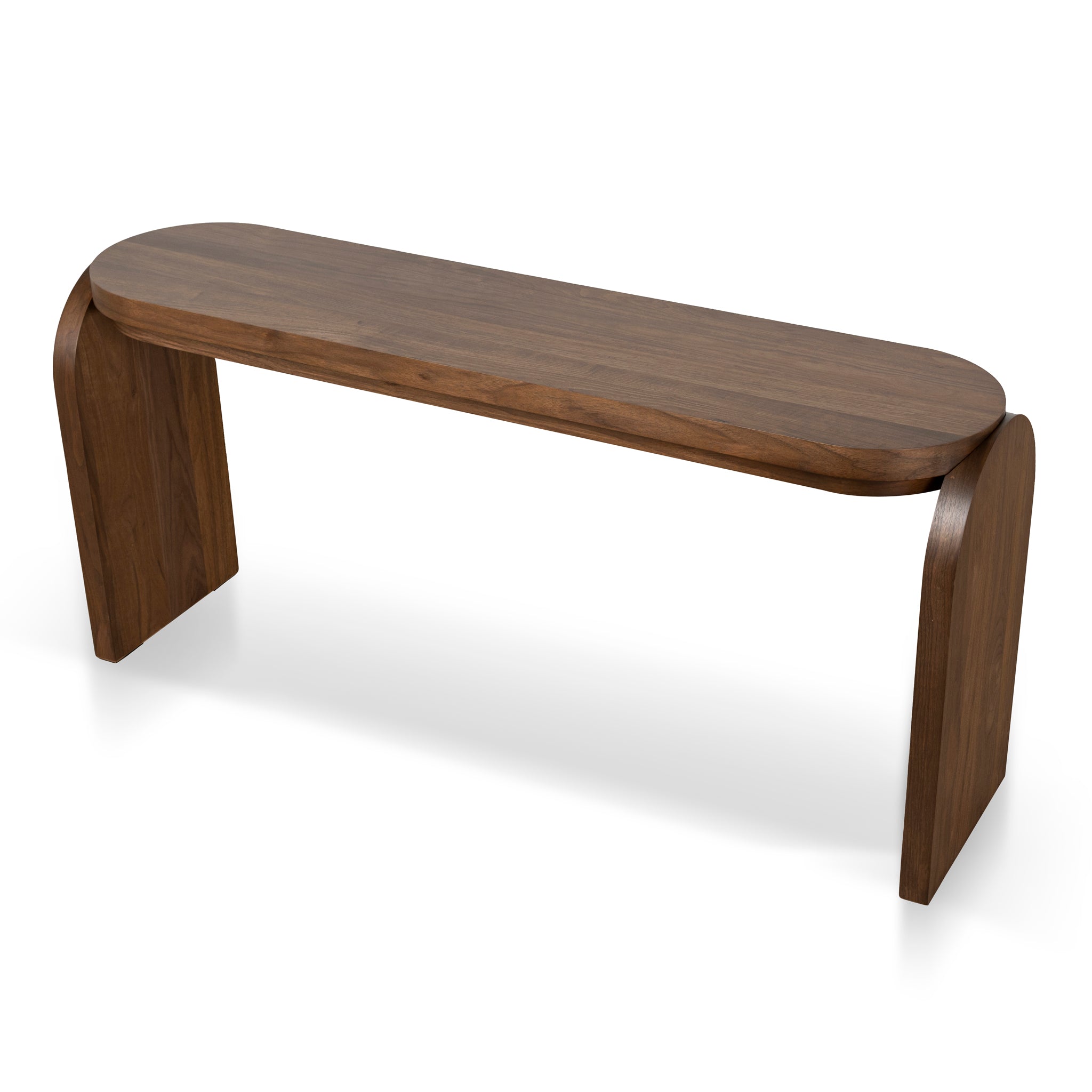1.7m Console Table - Light Walnut