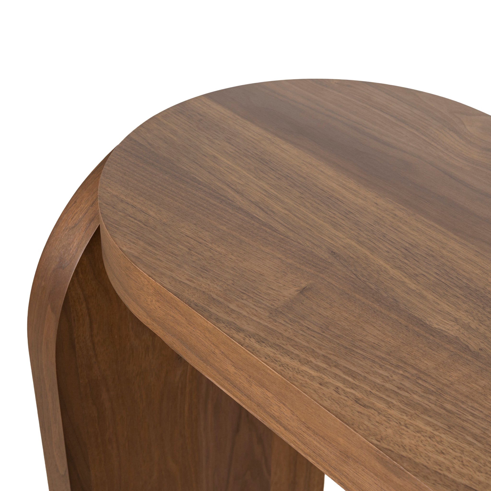 1.7m Console Table - Light Walnut