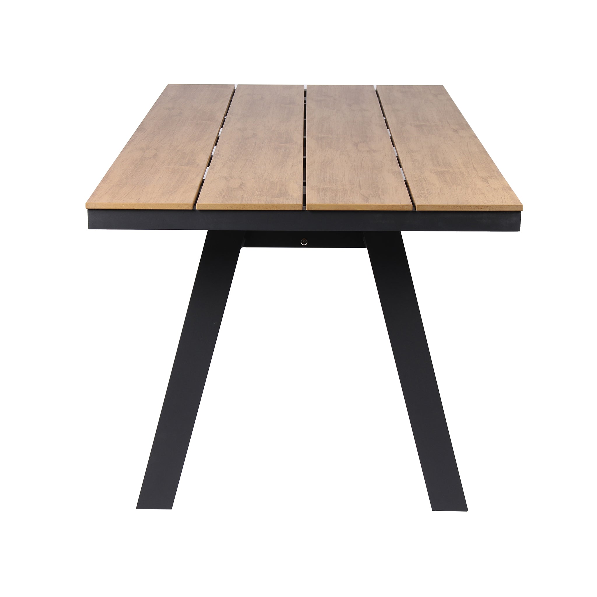 1.8m Charcoal Outdoor Dining Table - Natural - image 6