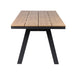 1.8m Charcoal Outdoor Dining Table - Natural - image 6