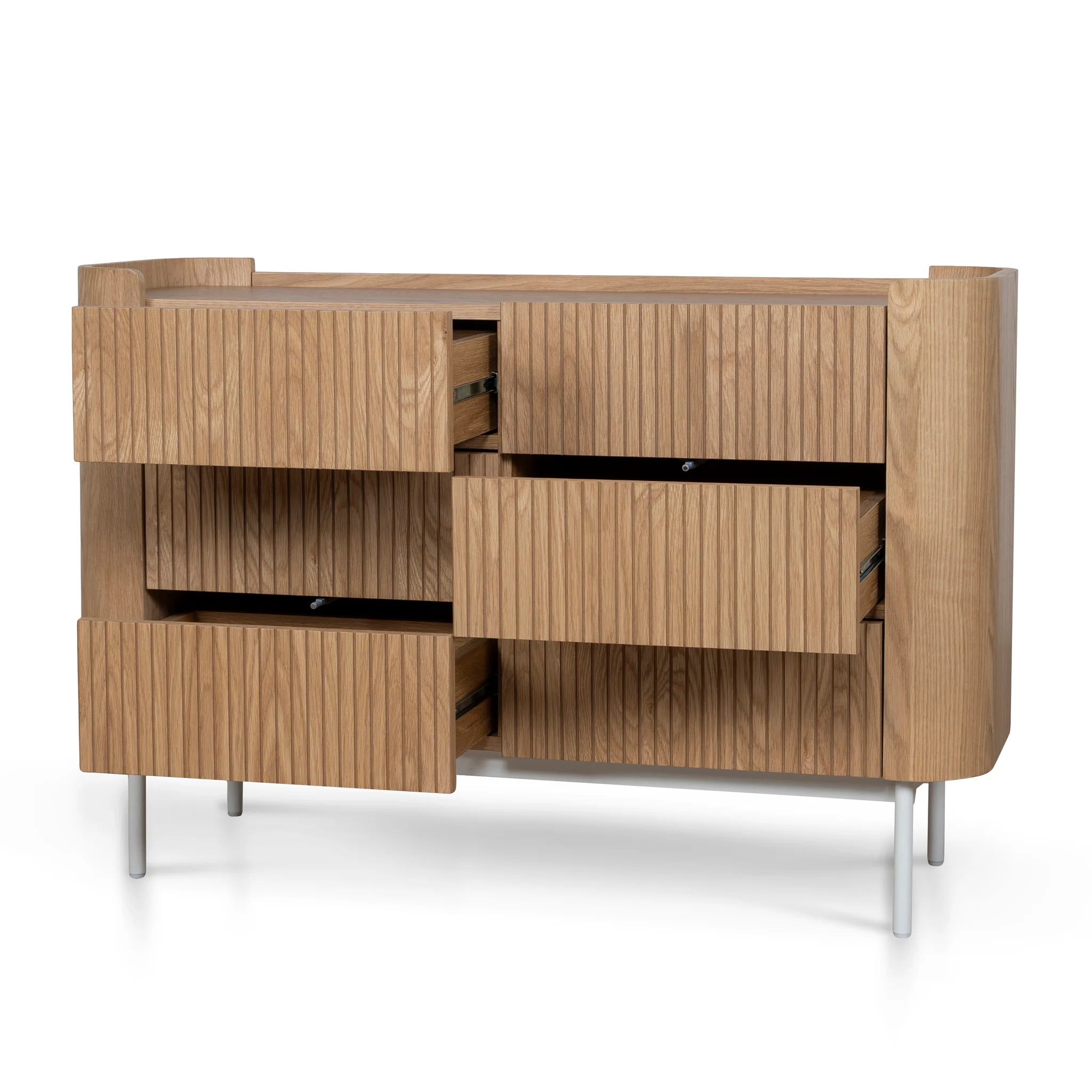 Nesilora 1.2m Chest of Drawers - Natural