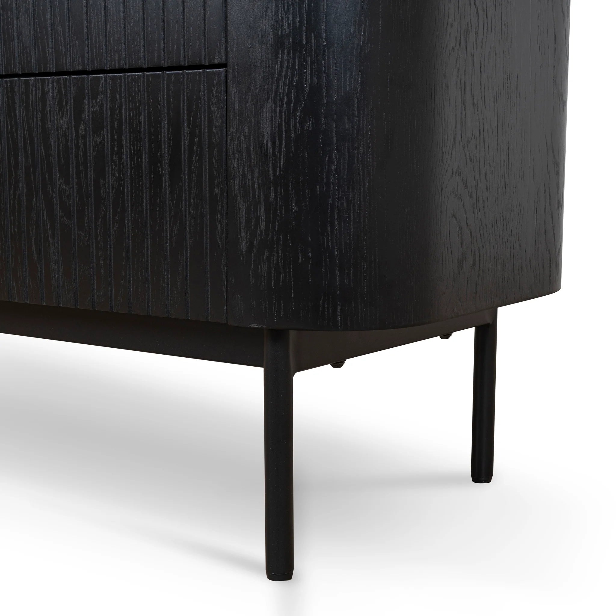 Cipavela 1.2m Chest of Drawers - Full Black