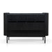 Showcasing Cipavela 1.2m Chest of Drawers - Full Black DT10379-KD Chest by Calibre Furniturs