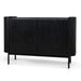 Showcasing Cipavela 1.2m Chest of Drawers - Full Black DT10379-KD Chest by Calibre Furniturs