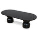 Showcasing Luratala 2.5m Dining Table - Full Black DT10403-CN Dining Table by Calibre Furniturs