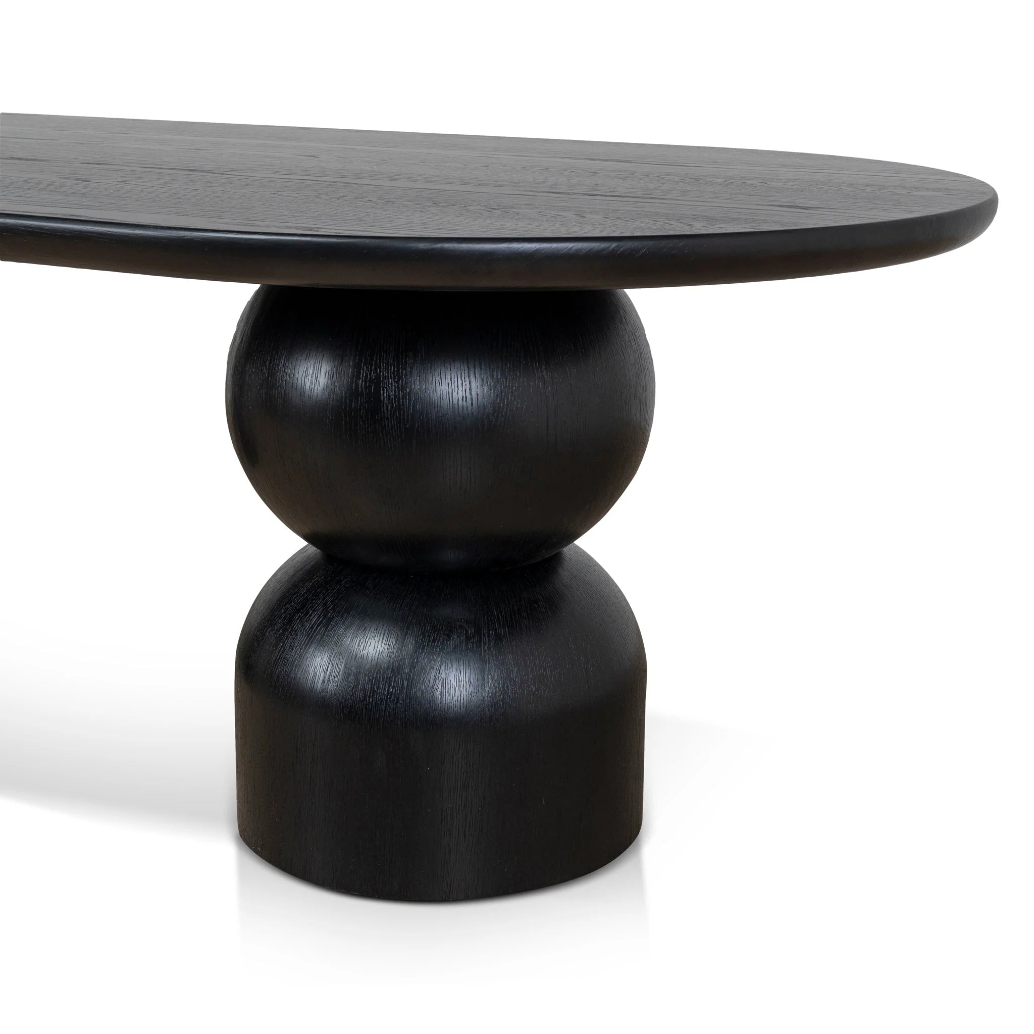 Losivana 2.8m Dining Table - Full Black