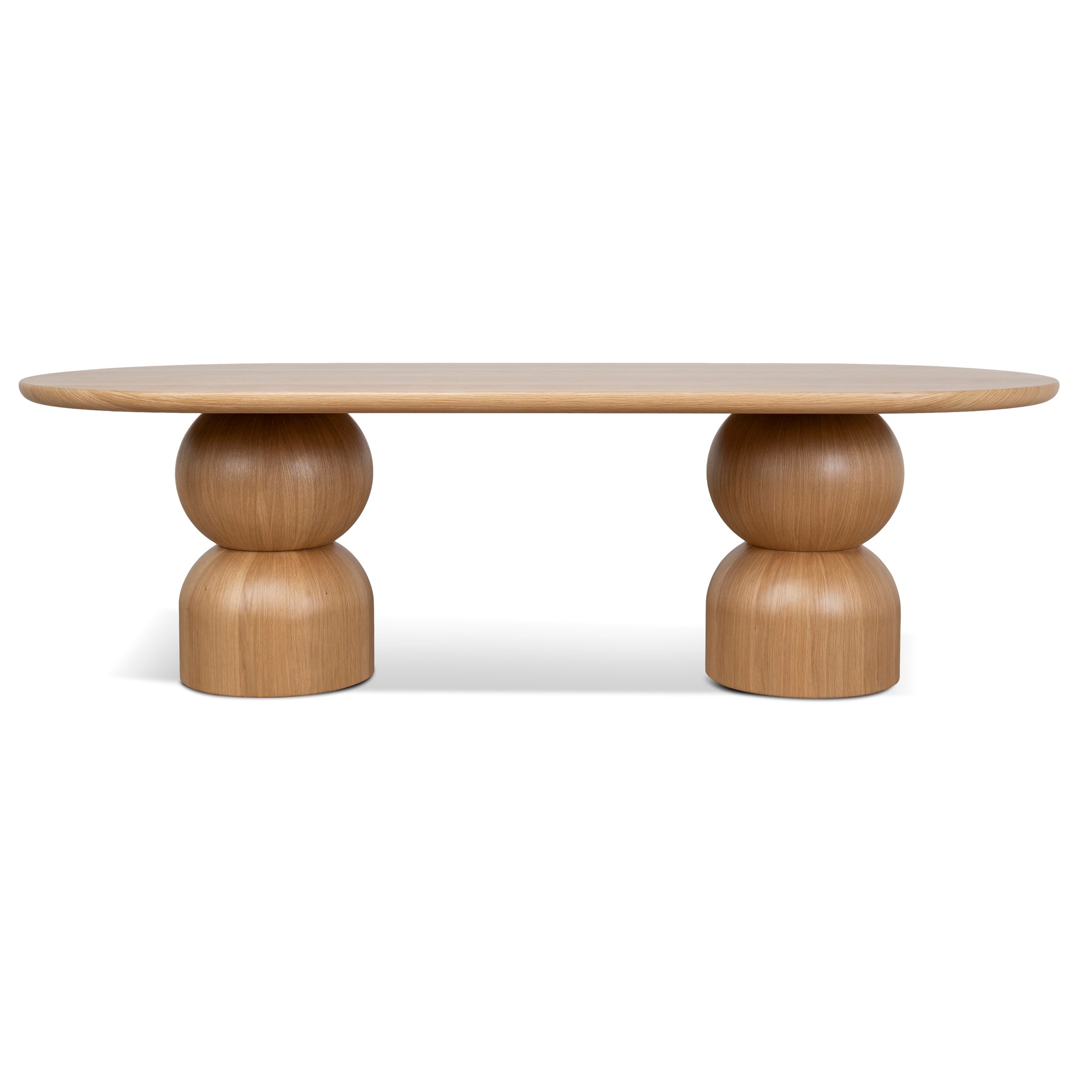 2.5m Dining Table - Natural
