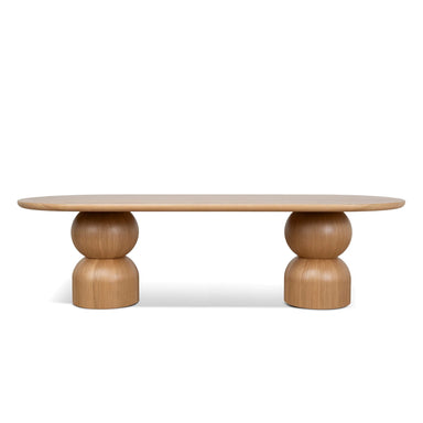 Showcasing Bonusena 2.8m Dining Table - Natural DT10406-CN Dining Table by Calibre Furniturs
