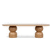 Showcasing Bonusena 2.8m Dining Table - Natural DT10406-CN Dining Table by Calibre Furniturs