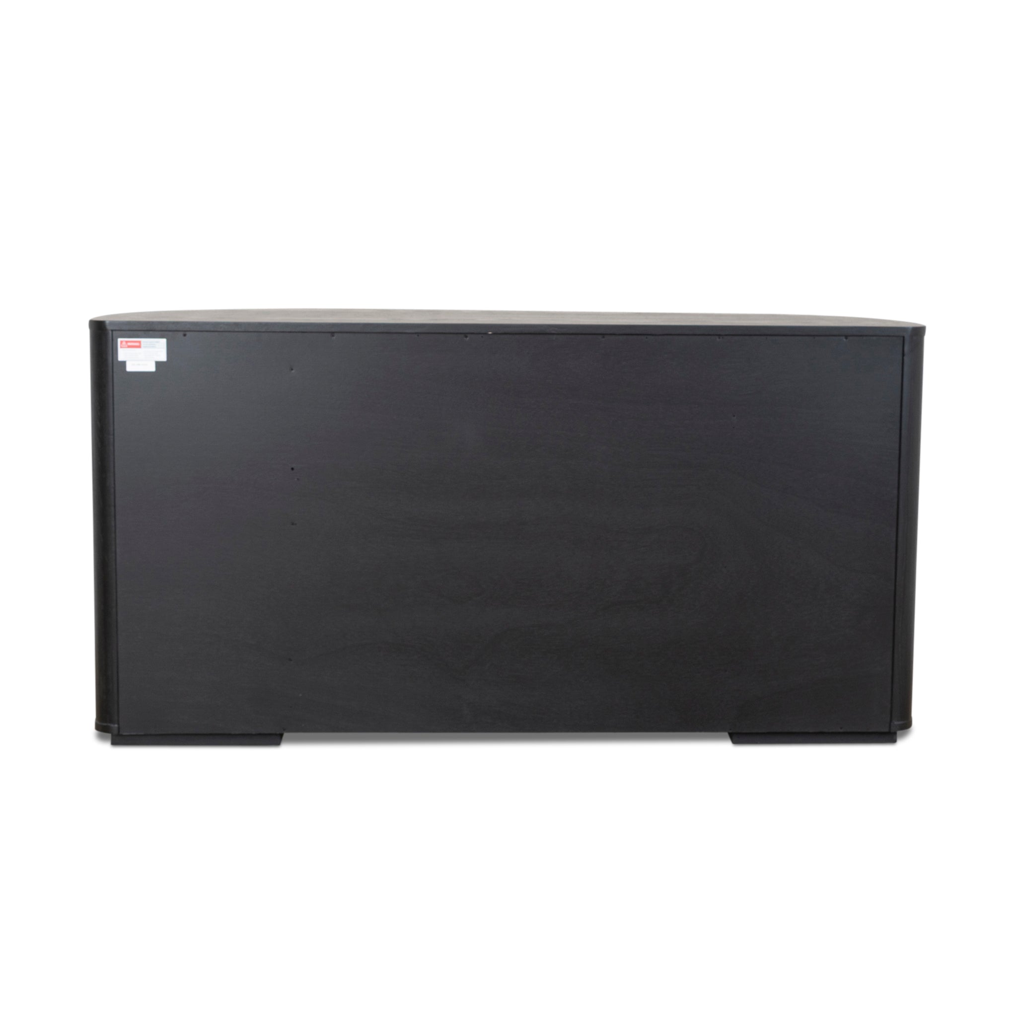 1.55m Rattan Home Office Desk - Full Black