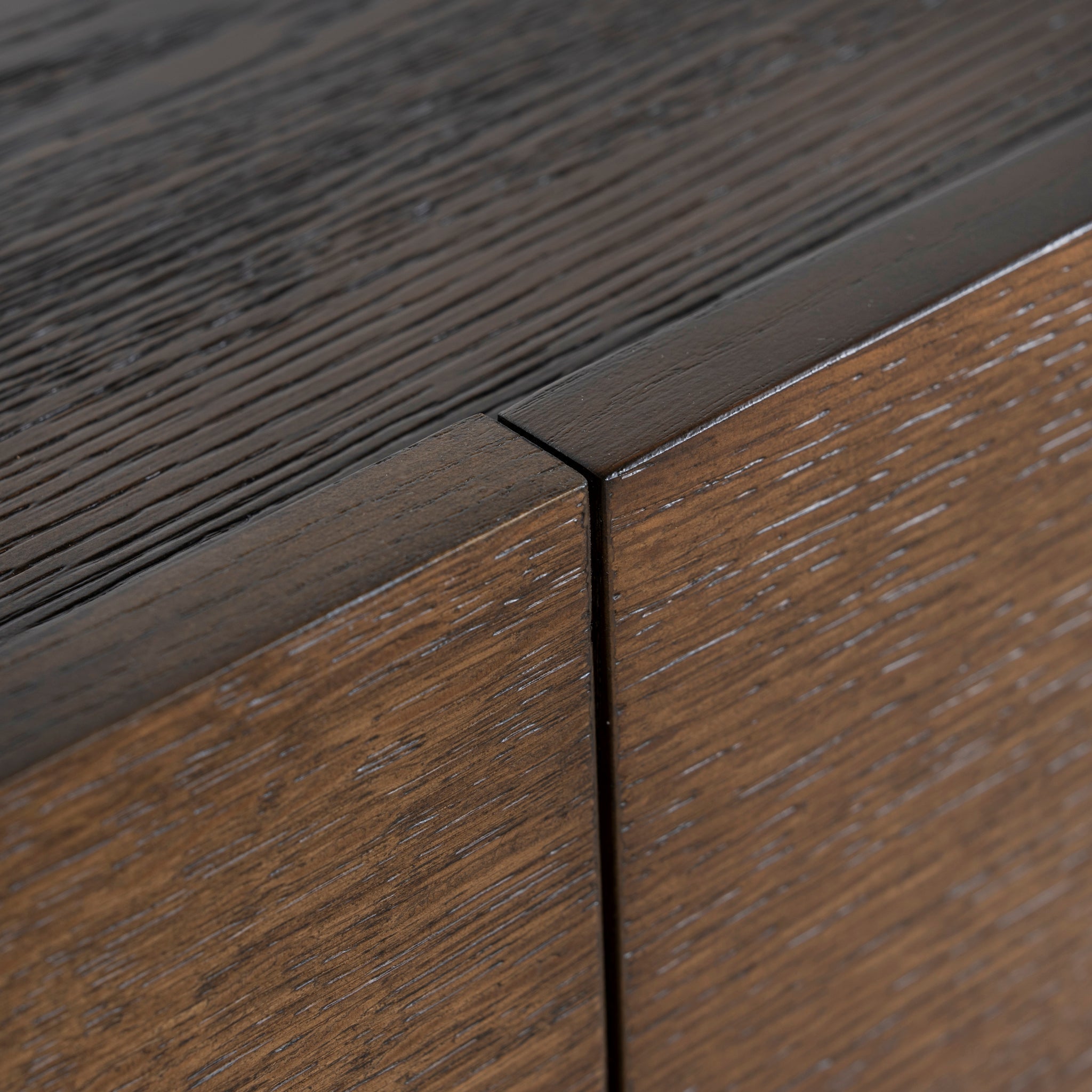 2.2m Buffet Unit - Caramel Oak