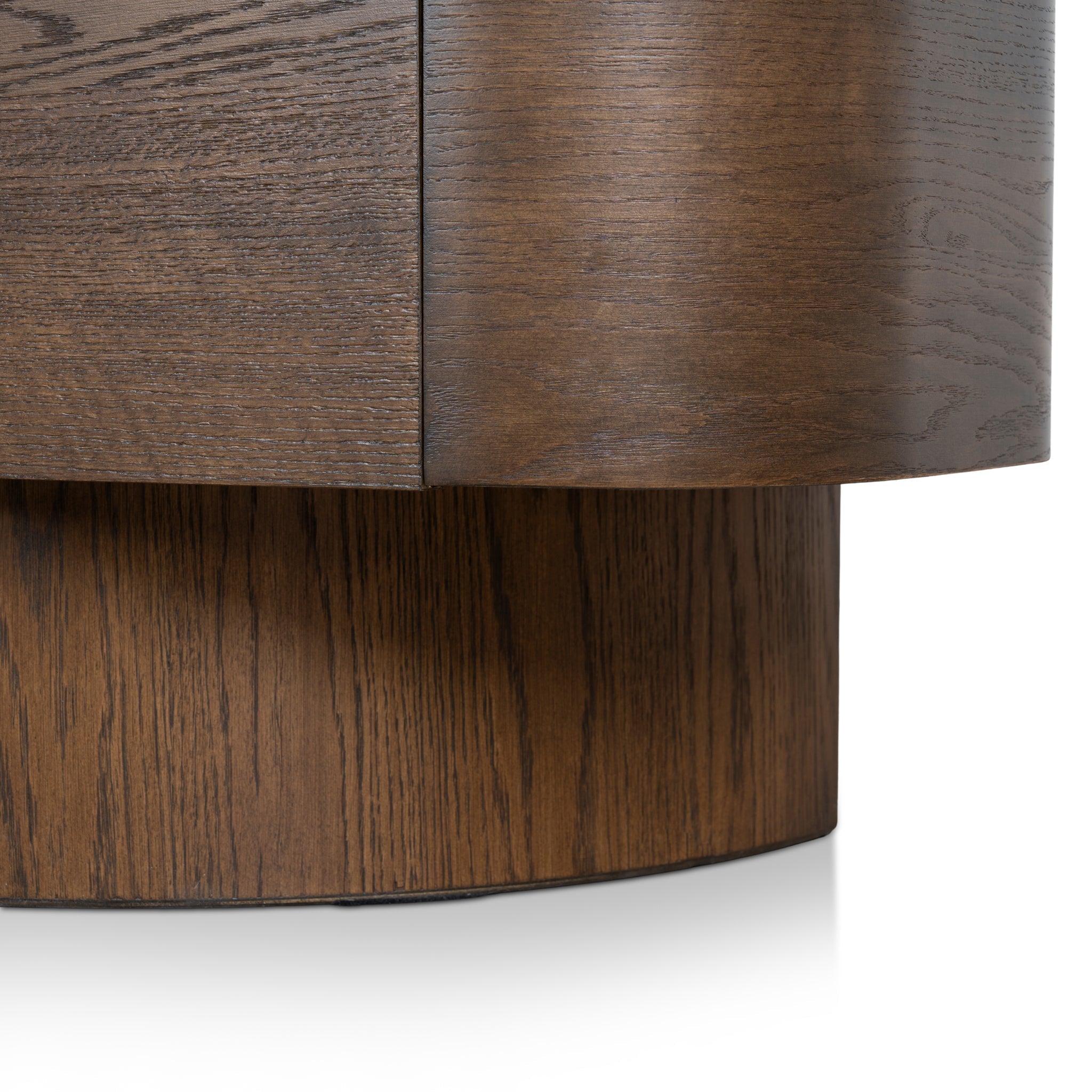 2.2m Buffet Unit - Caramel Oak