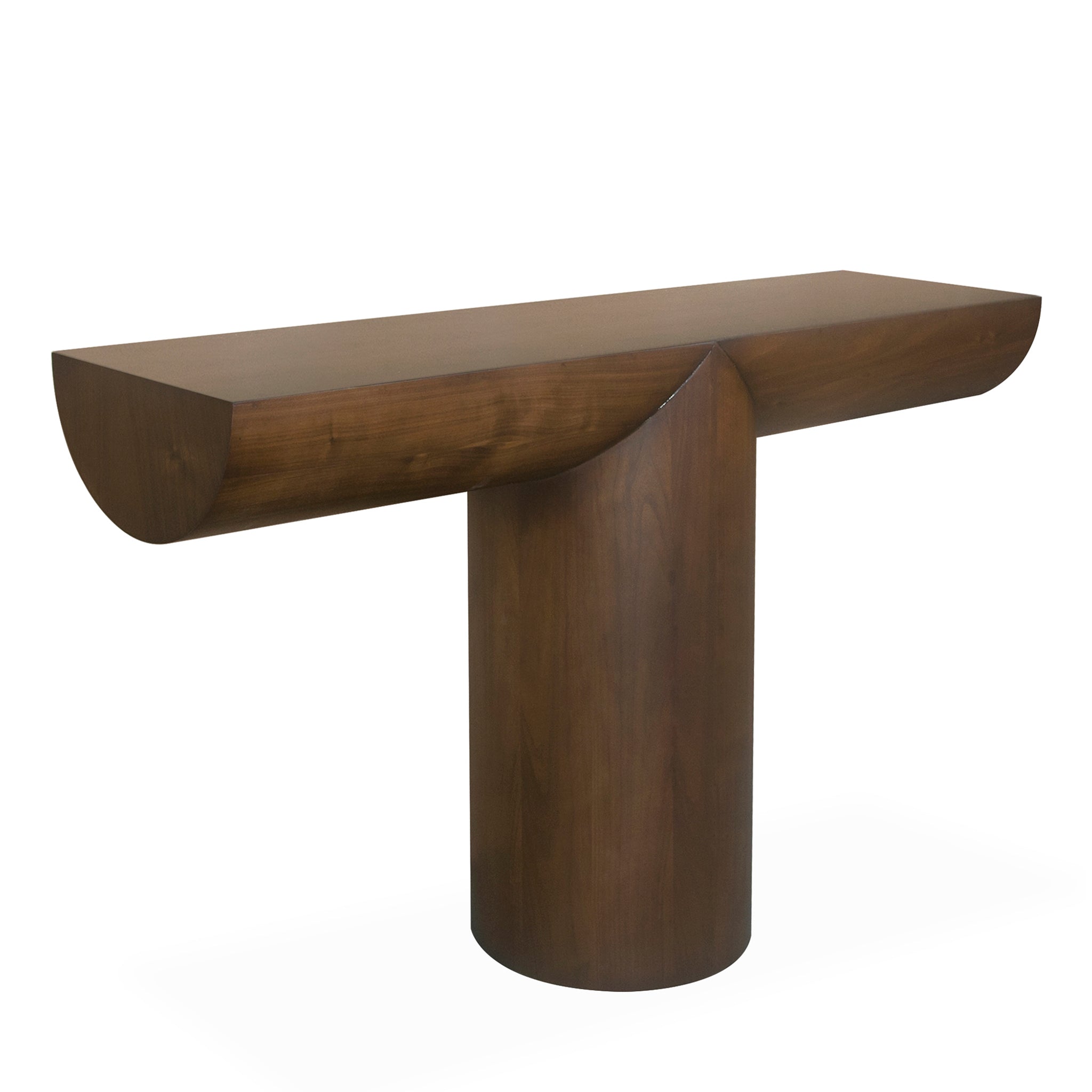 1.3m Console Table - Walnut