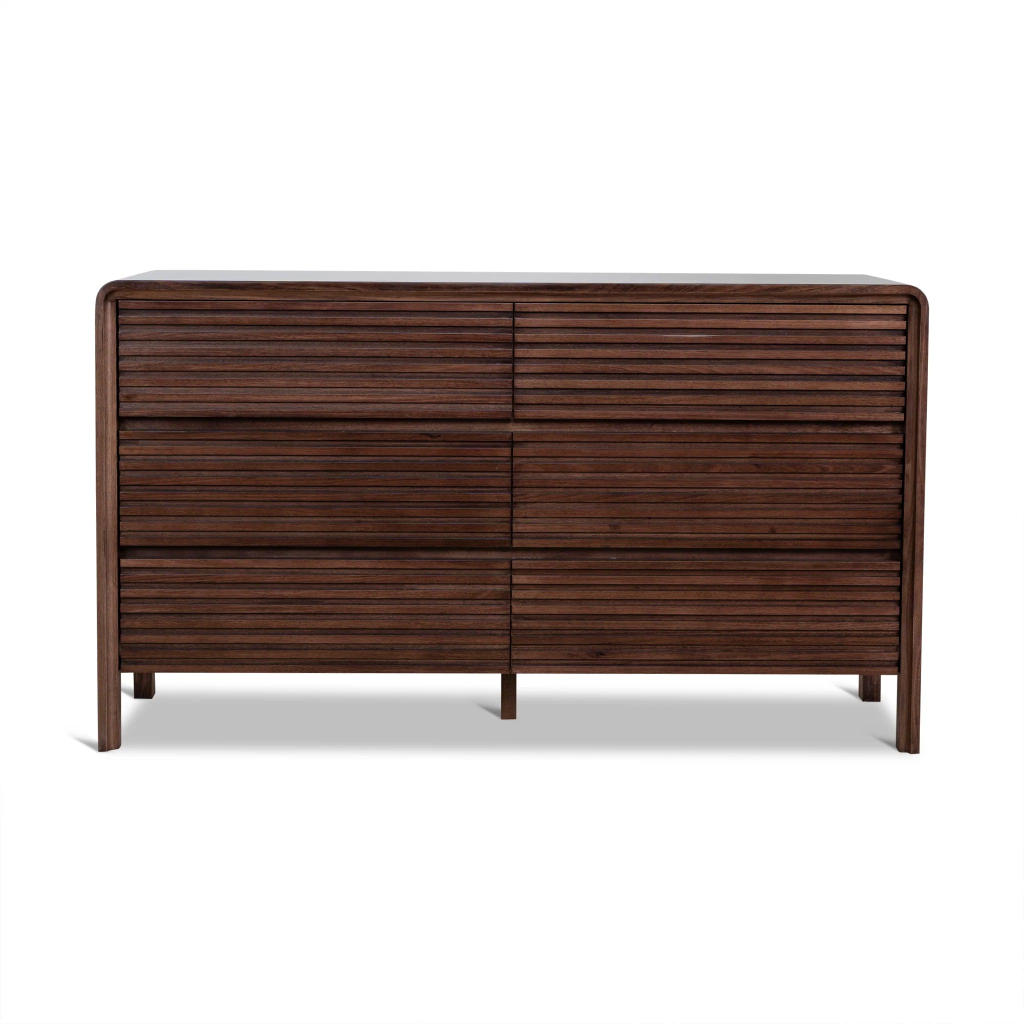 Showcasing Nodora Dresser Unit - Walnut DT10459-AW Dresser by Calibre Furniturs
