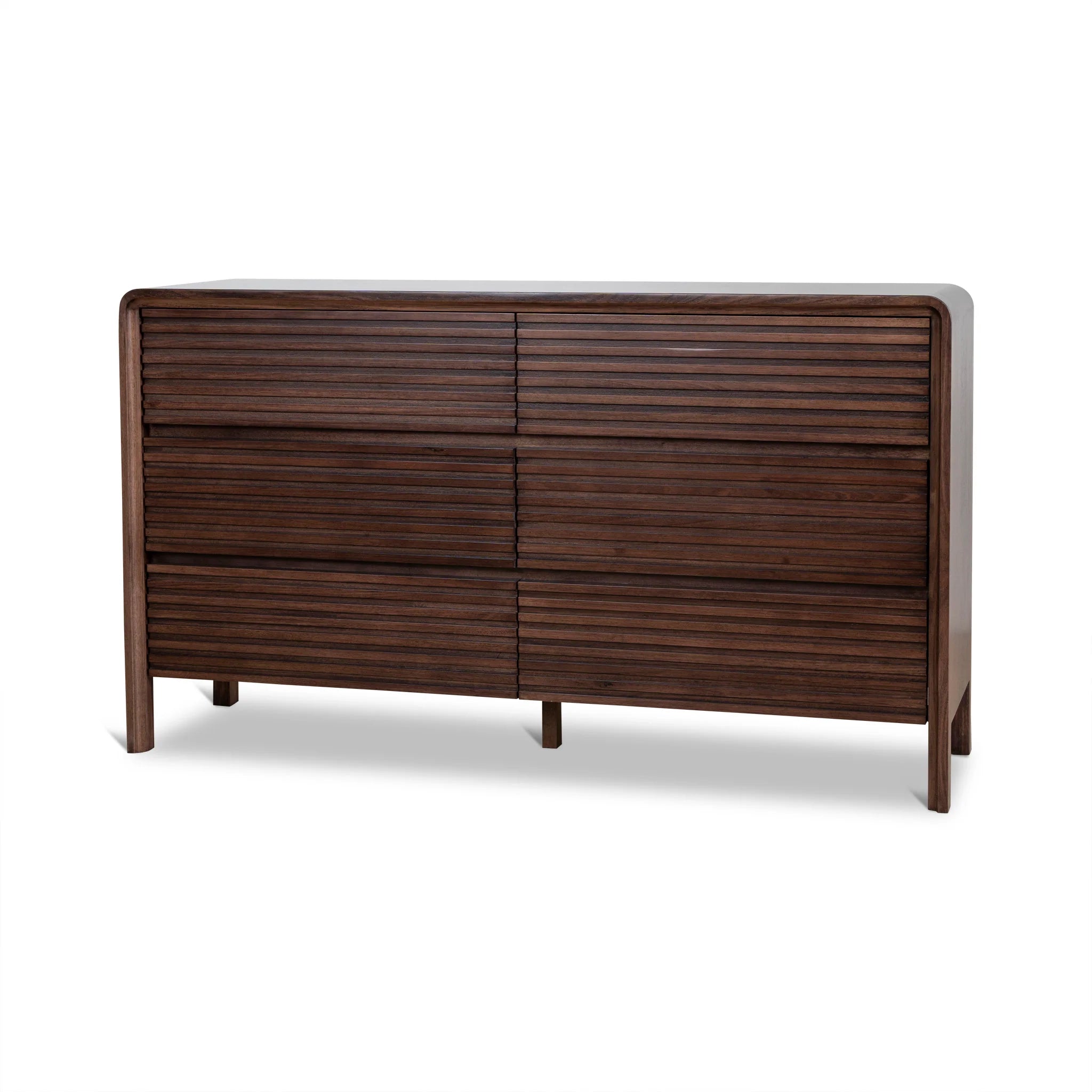 Showcasing Nodora Dresser Unit - Walnut DT10459-AW Dresser by Calibre Furniturs