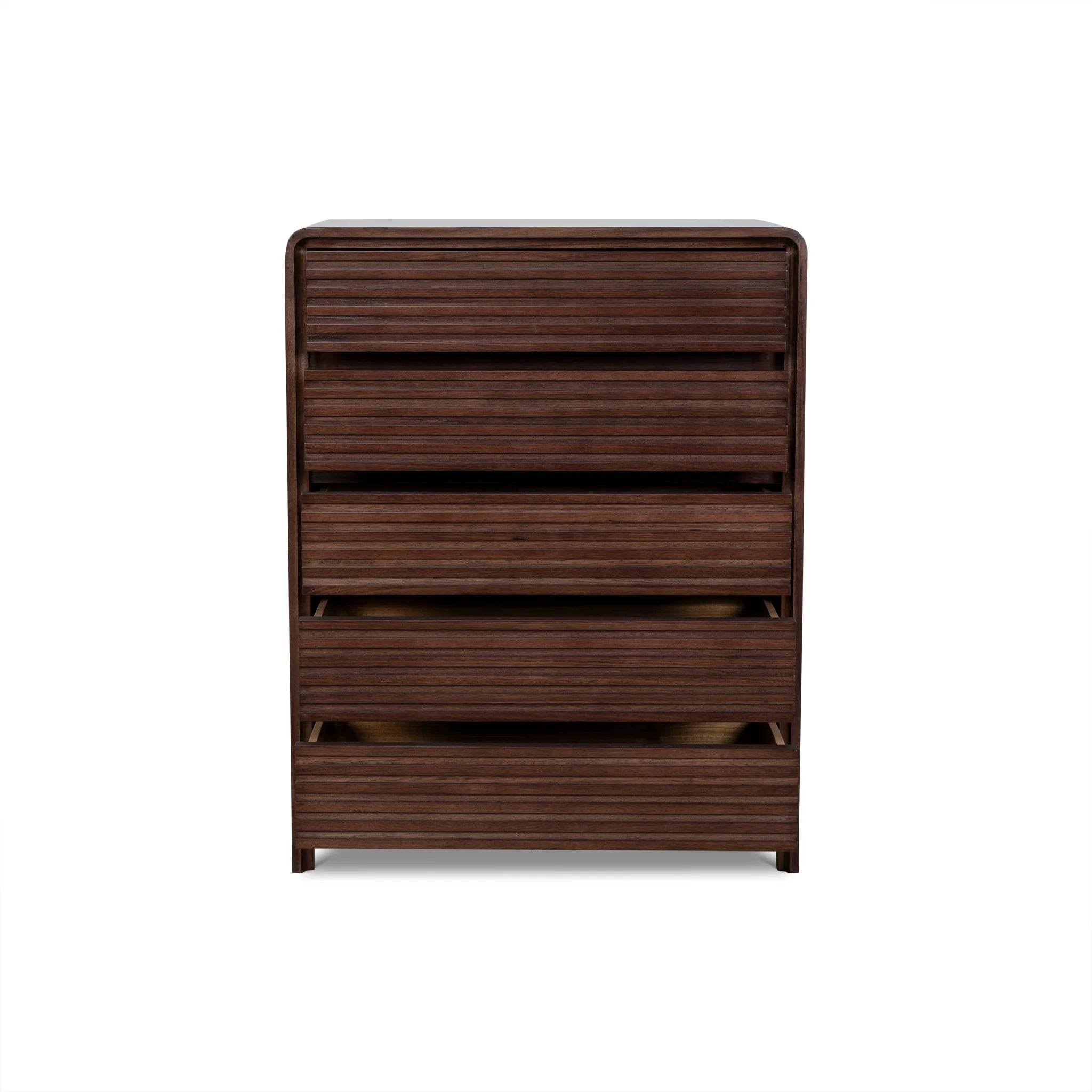 Showcasing Barocora Tallboy Drawer Chest - Walnut DT10460-AW Chest by Calibre Furniturs