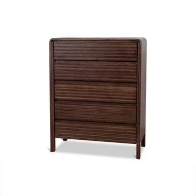 Showcasing Barocora Tallboy Drawer Chest - Walnut DT10460-AW Chest by Calibre Furniturs