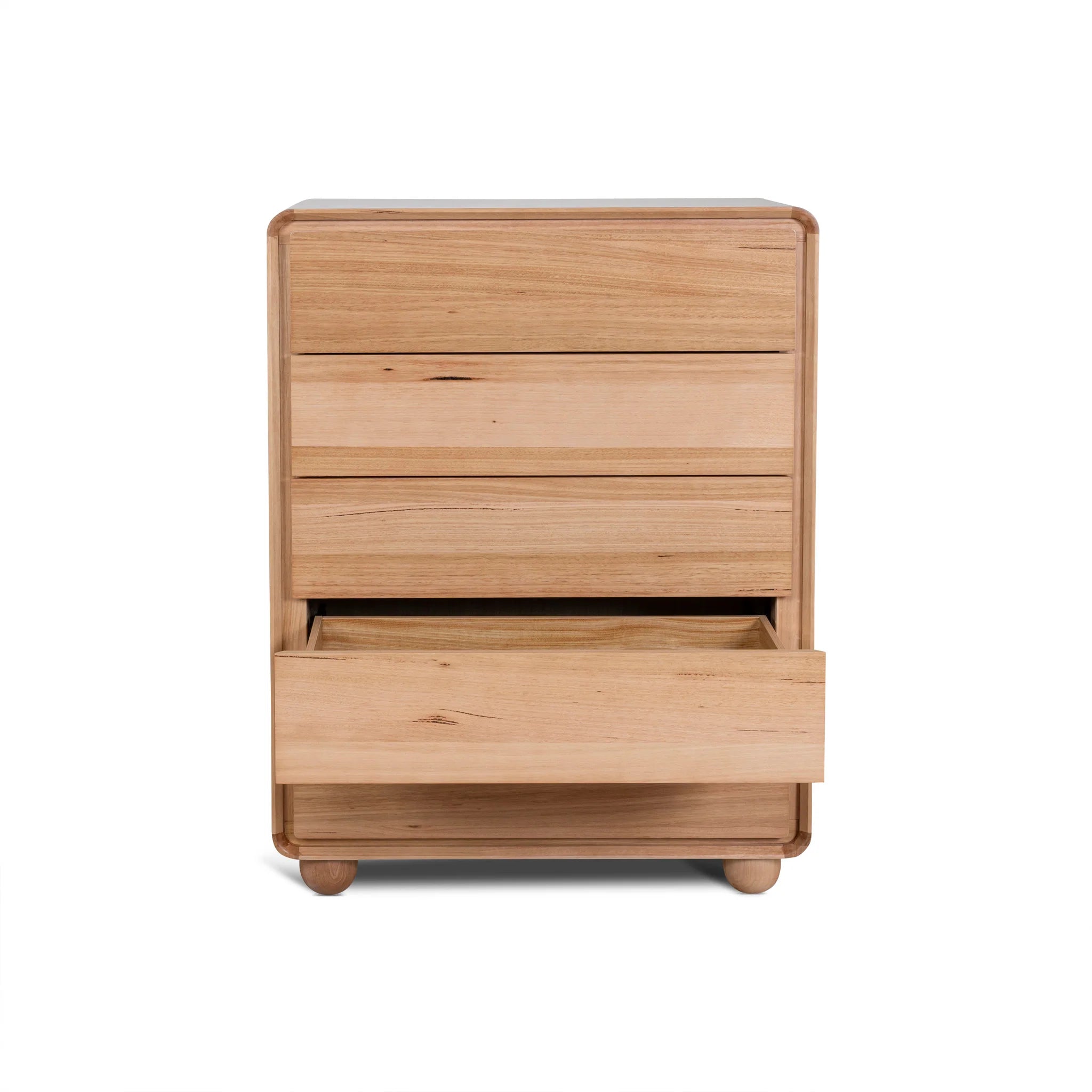 Showcasing Dinara Tallboy Drawer Chest - Messmate DT10461-AW Chest by Calibre Furniturs